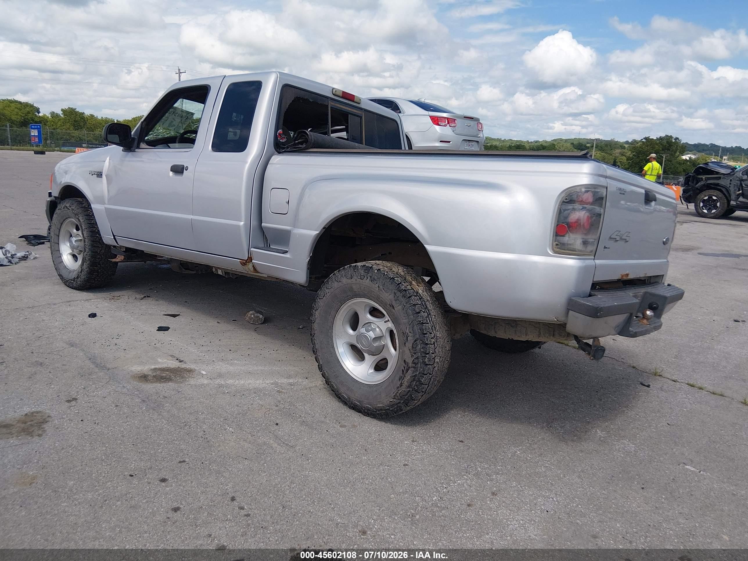 2001 Ford Ranger Edge/xlt Серебряный vin: 1FTZR15E71PB67780