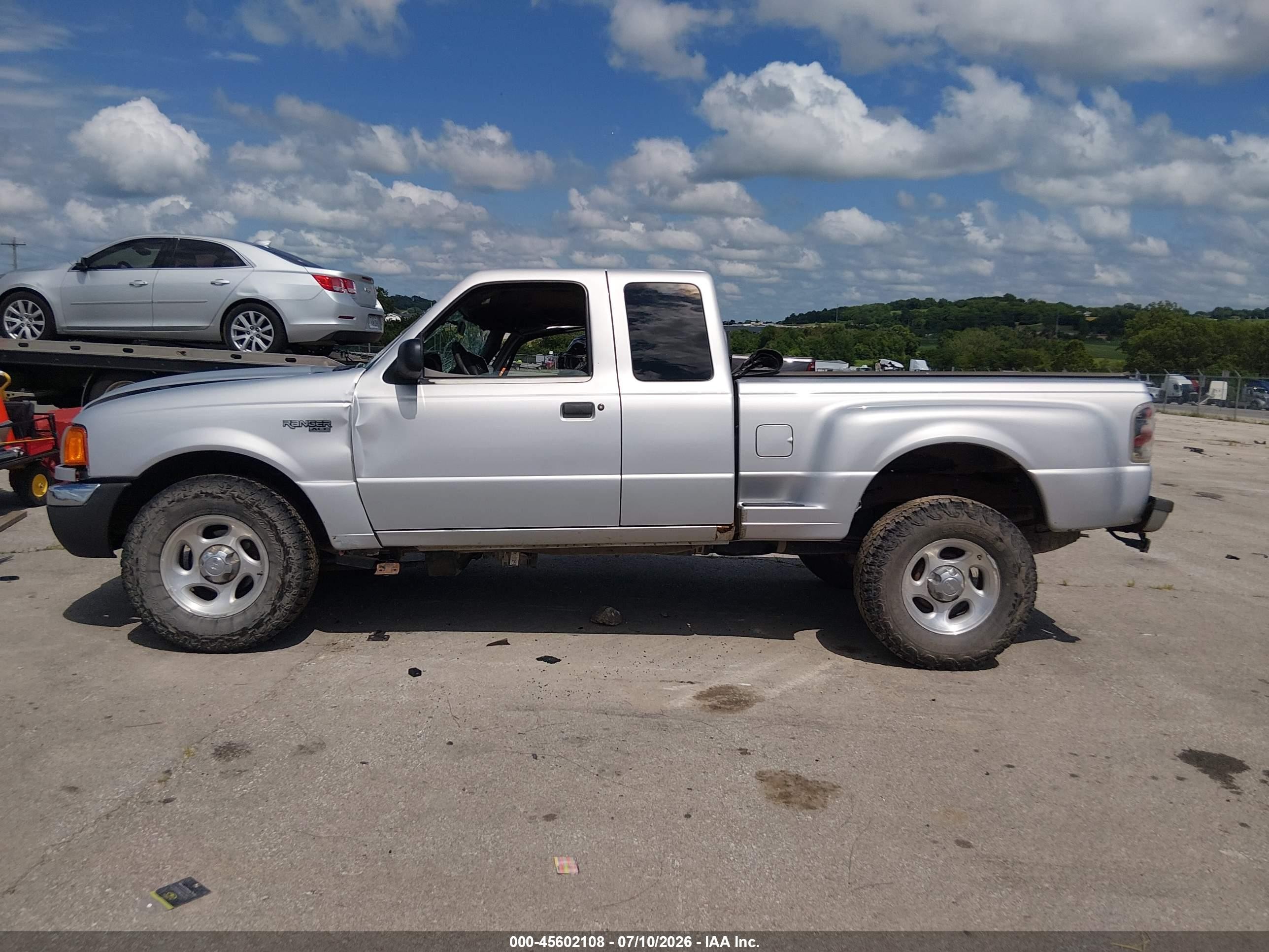 2001 Ford Ranger Edge/xlt Серебряный vin: 1FTZR15E71PB67780