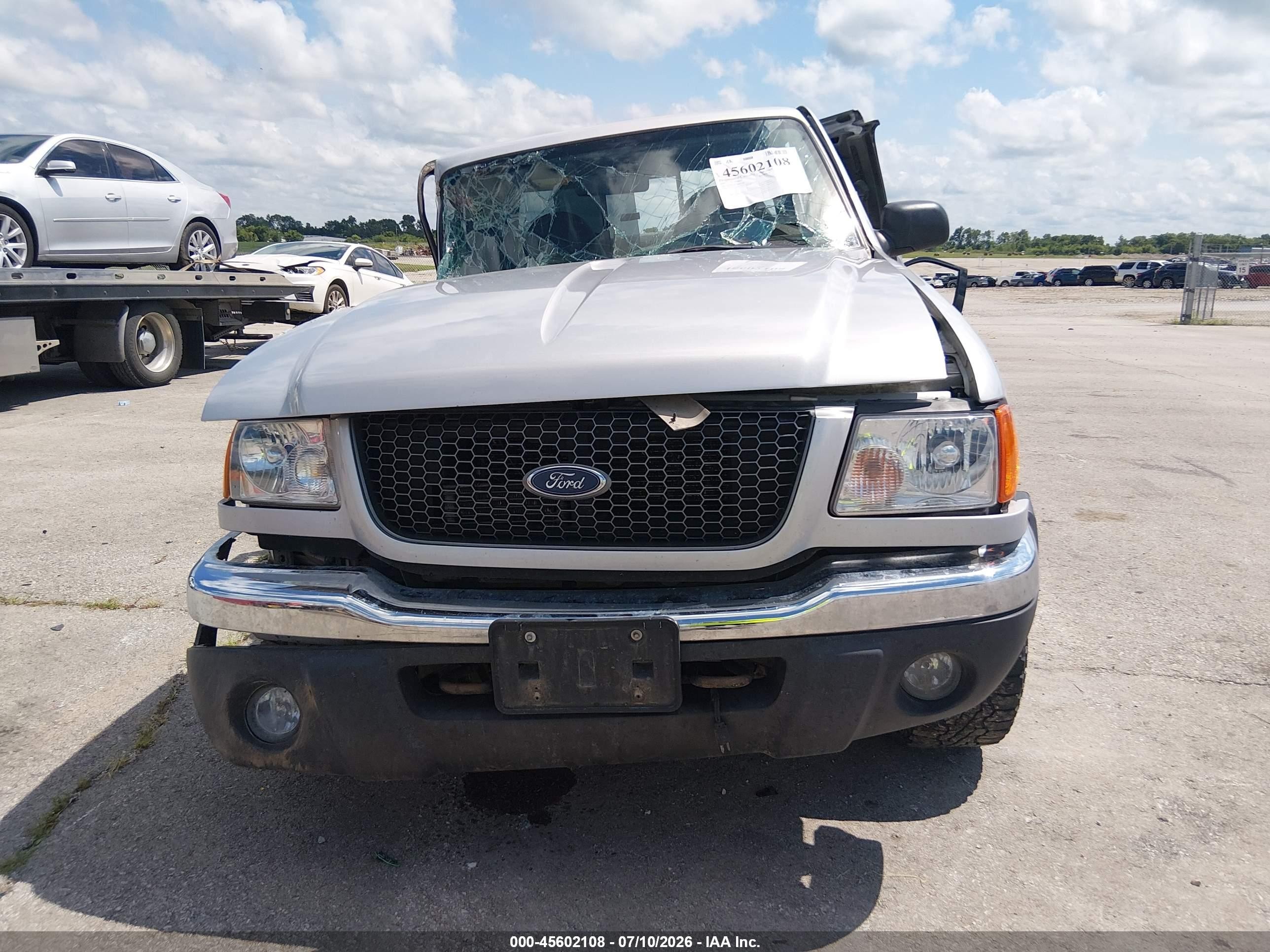 2001 Ford Ranger Edge/xlt Серебряный vin: 1FTZR15E71PB67780