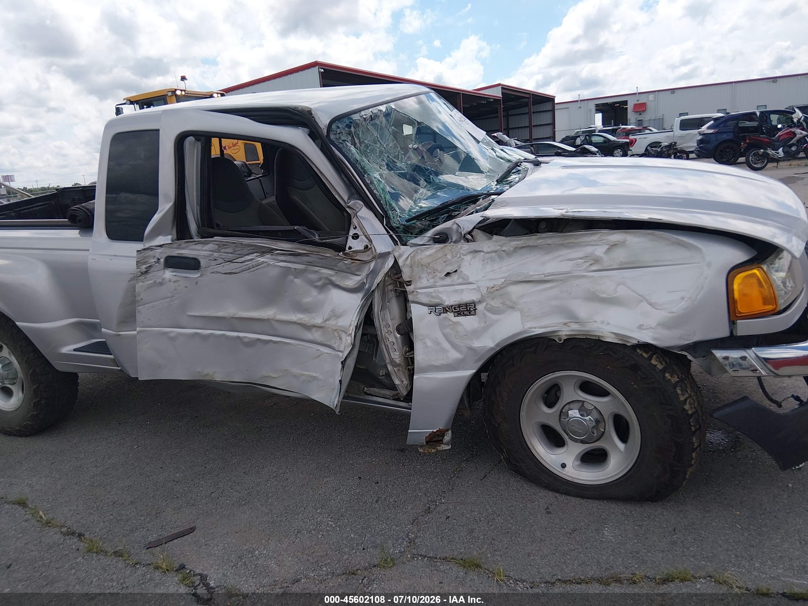 2001 Ford Ranger Edge/xlt Серебряный vin: 1FTZR15E71PB67780