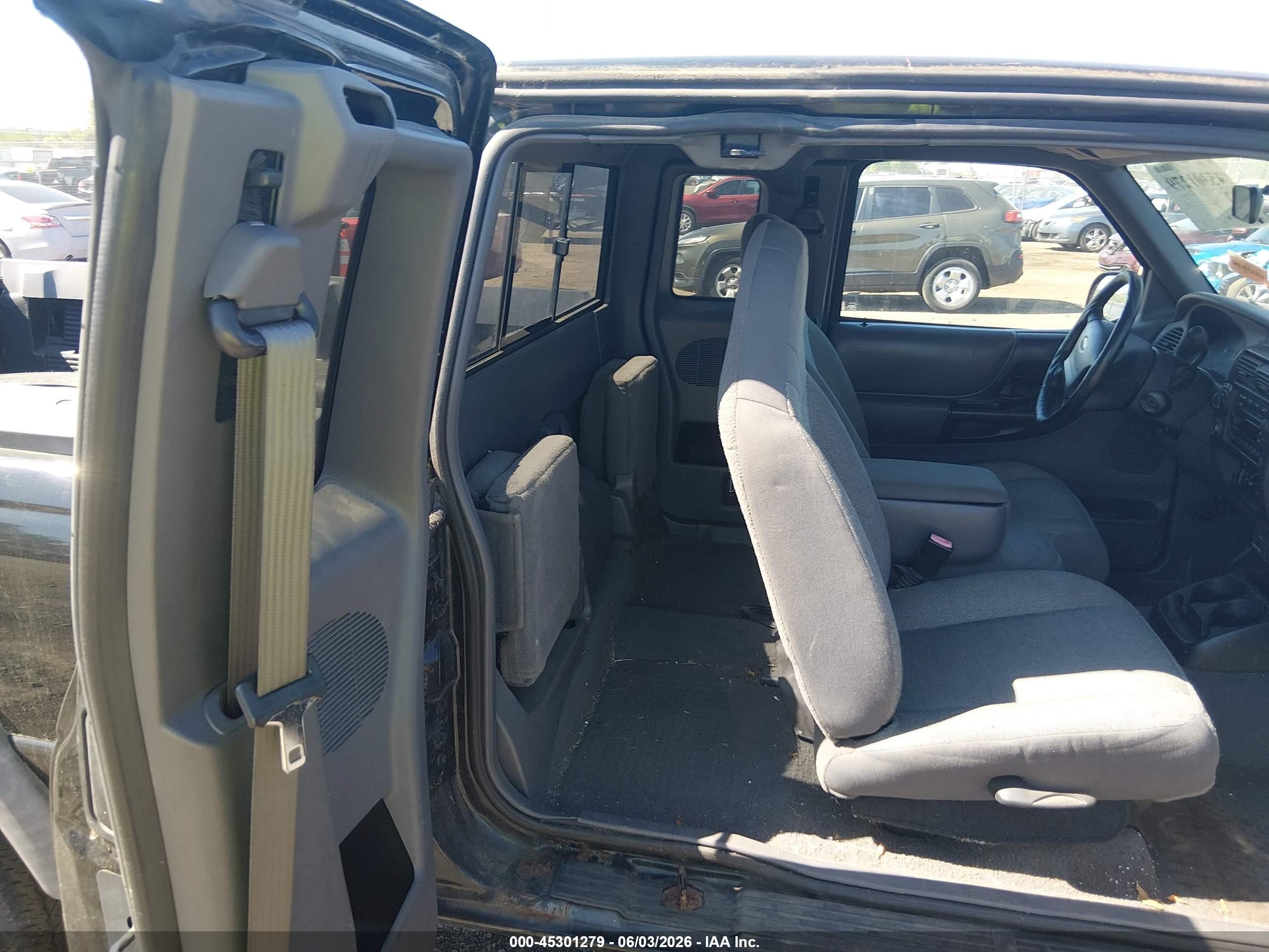2001 Ford Ranger Edge/xlt Black vin: 1FTZR15E71TA35805