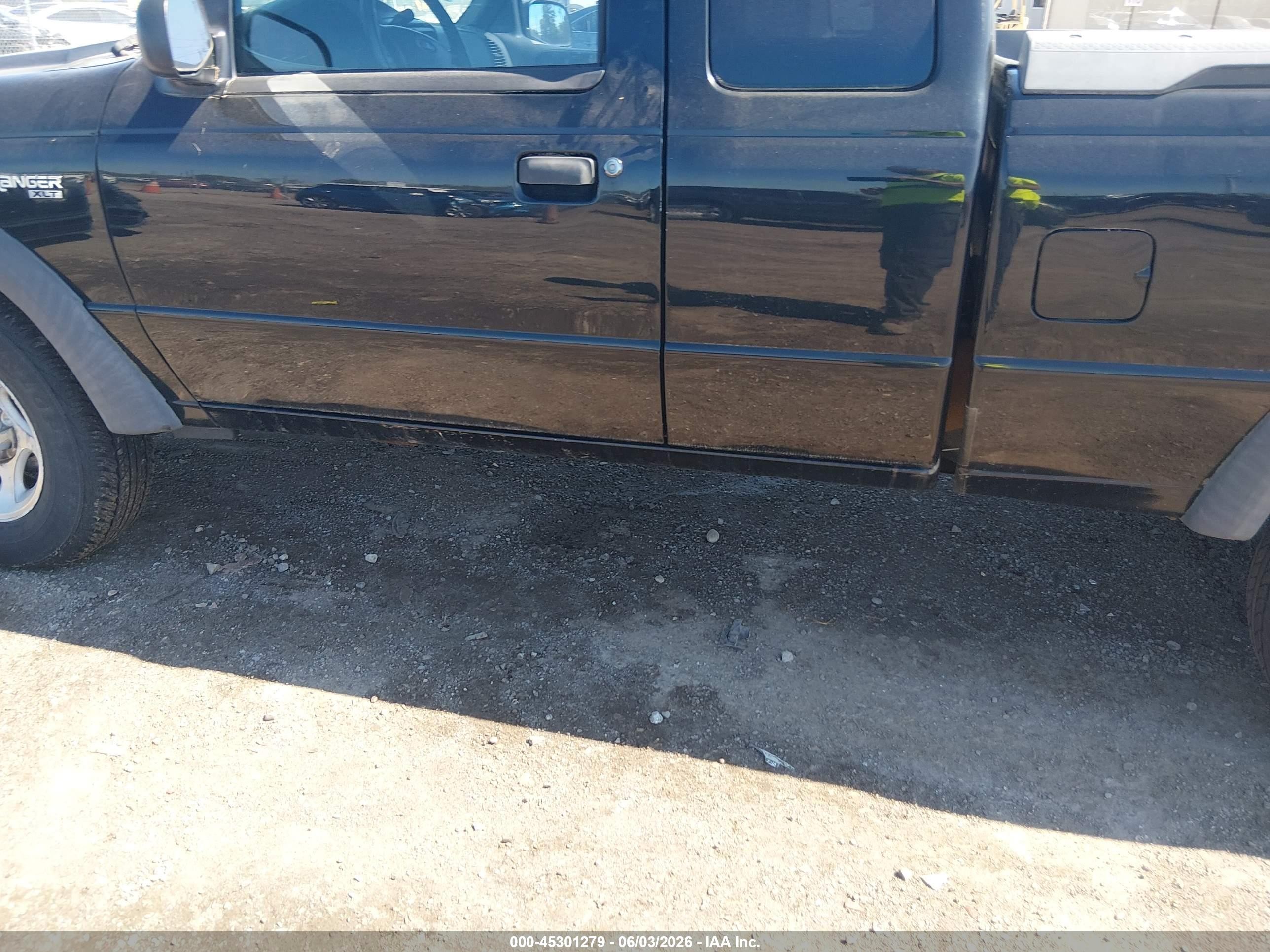2001 Ford Ranger Edge/xlt Black vin: 1FTZR15E71TA35805