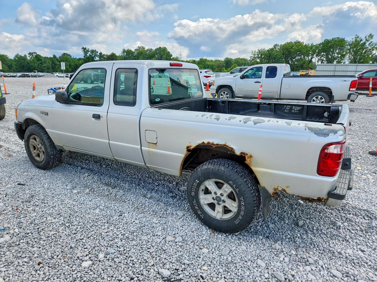 2004 Ford Ranger Super Cab Silver vin: 1FTZR15E74PB59876