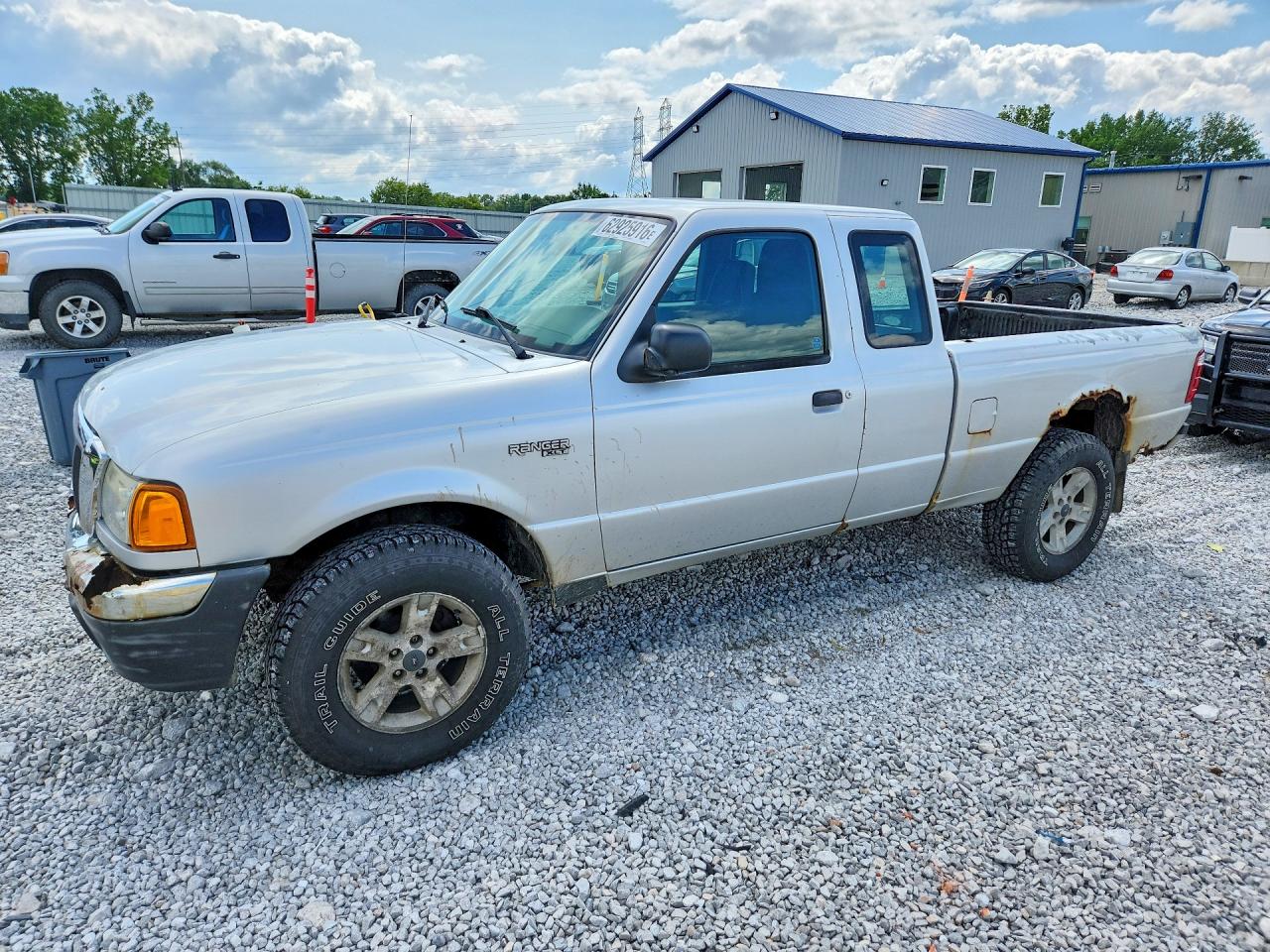 2004 Ford Ranger Super Cab Silver vin: 1FTZR15E74PB59876