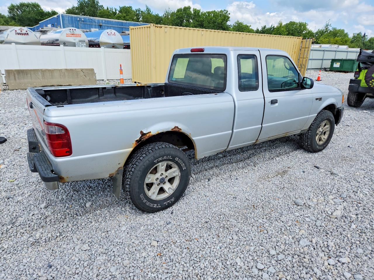 2004 Ford Ranger Super Cab Silver vin: 1FTZR15E74PB59876