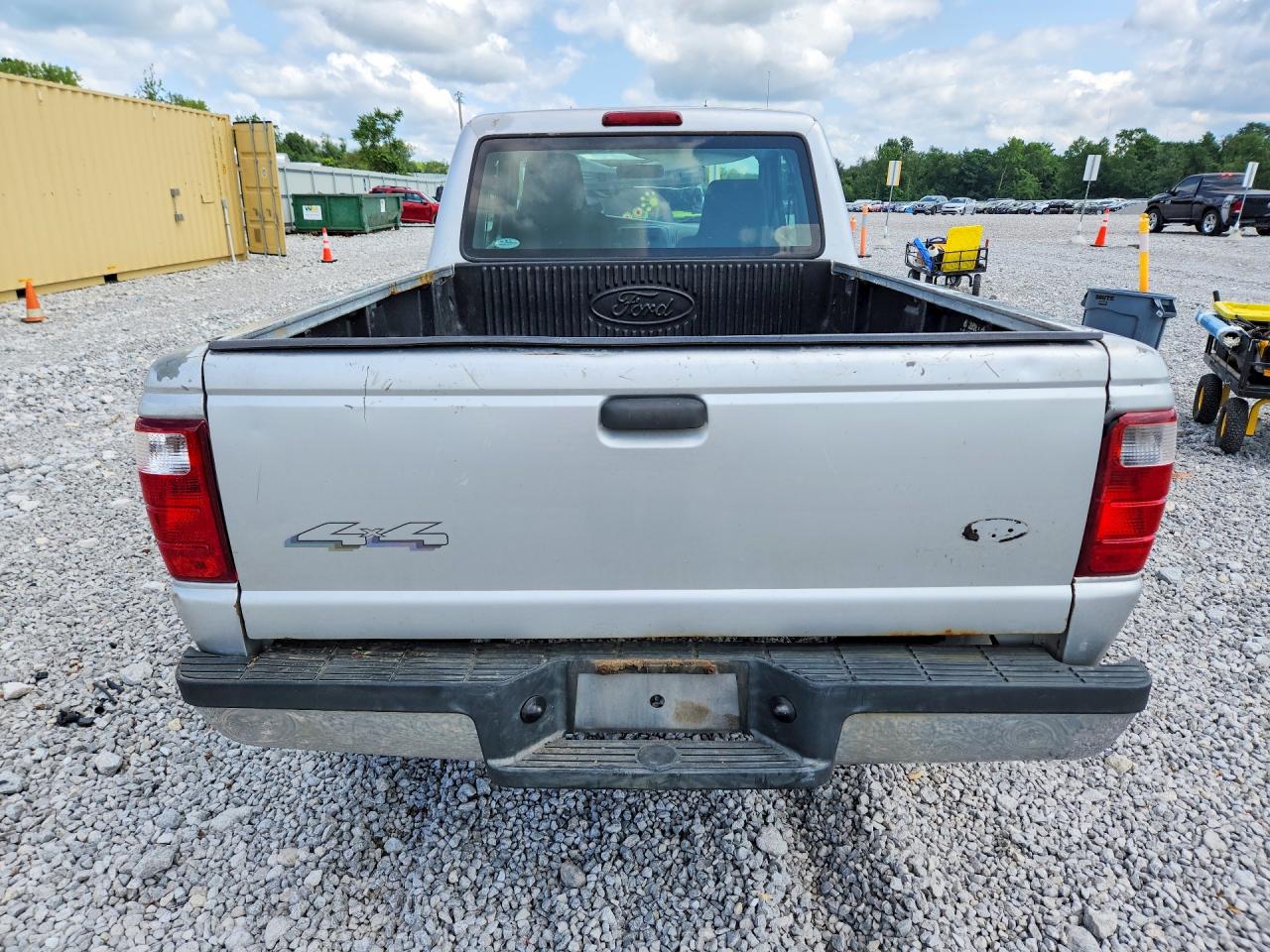 2004 Ford Ranger Super Cab Silver vin: 1FTZR15E74PB59876