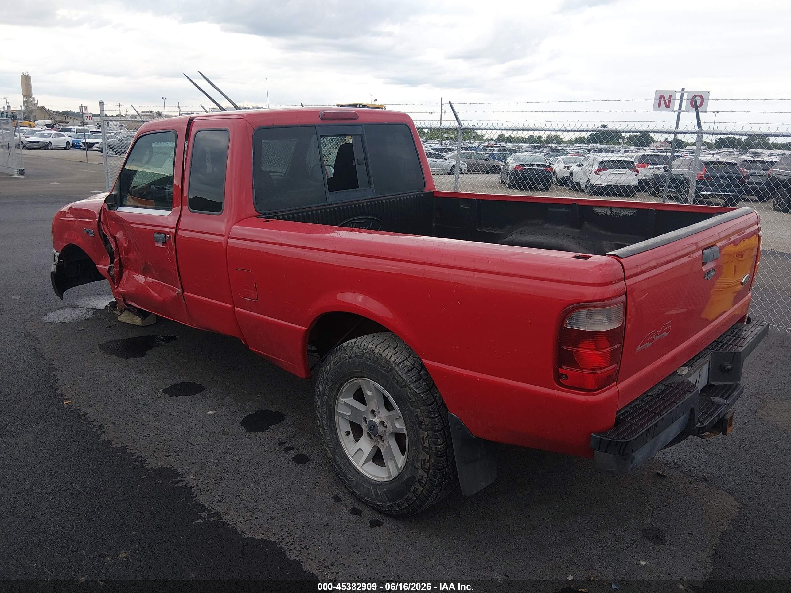 2004 Ford Ranger Xlt Red vin: 1FTZR15E74PB62454