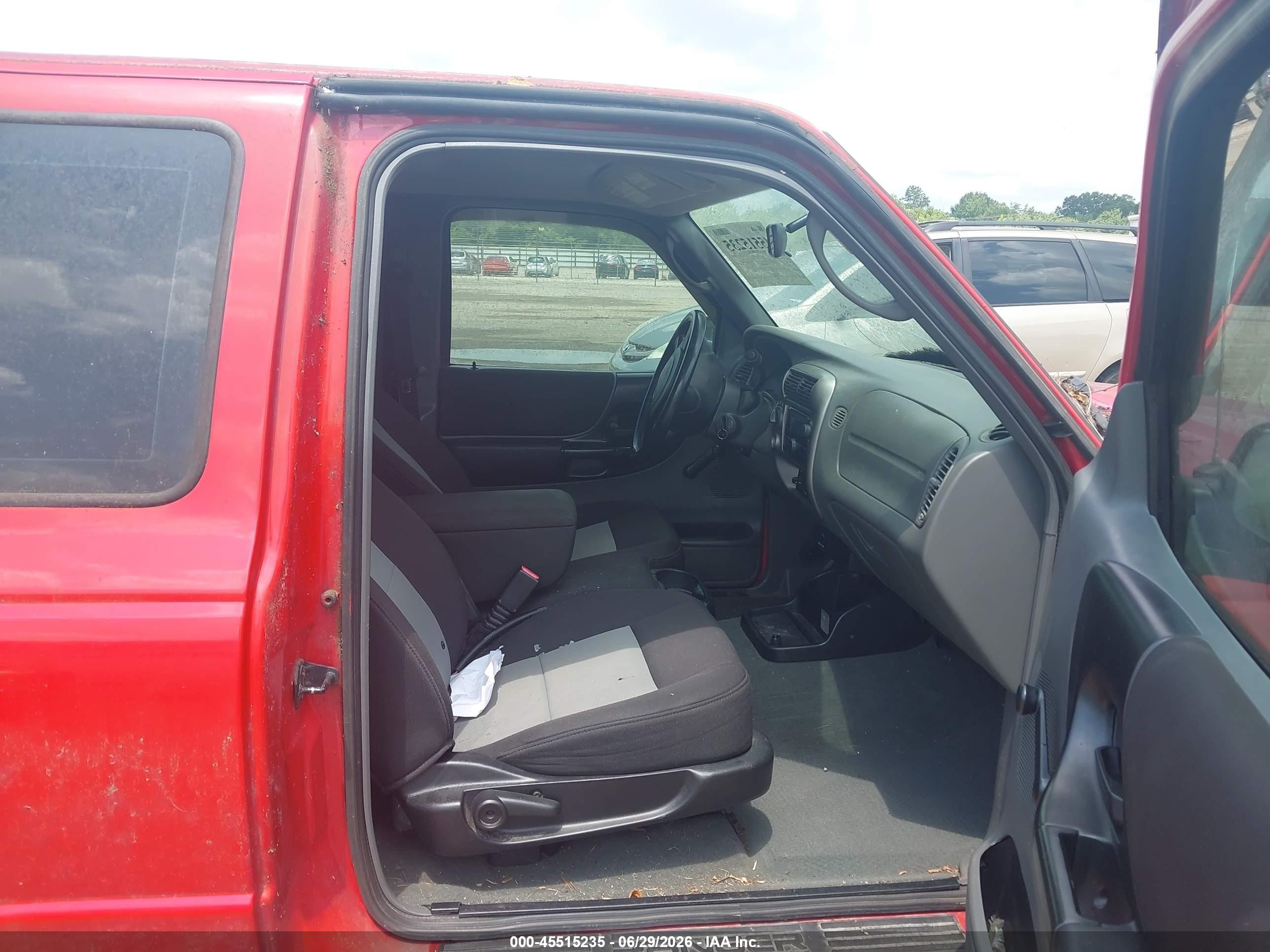 2005 Ford Ranger Edge/xl/xlt Red vin: 1FTZR15E75PA02818
