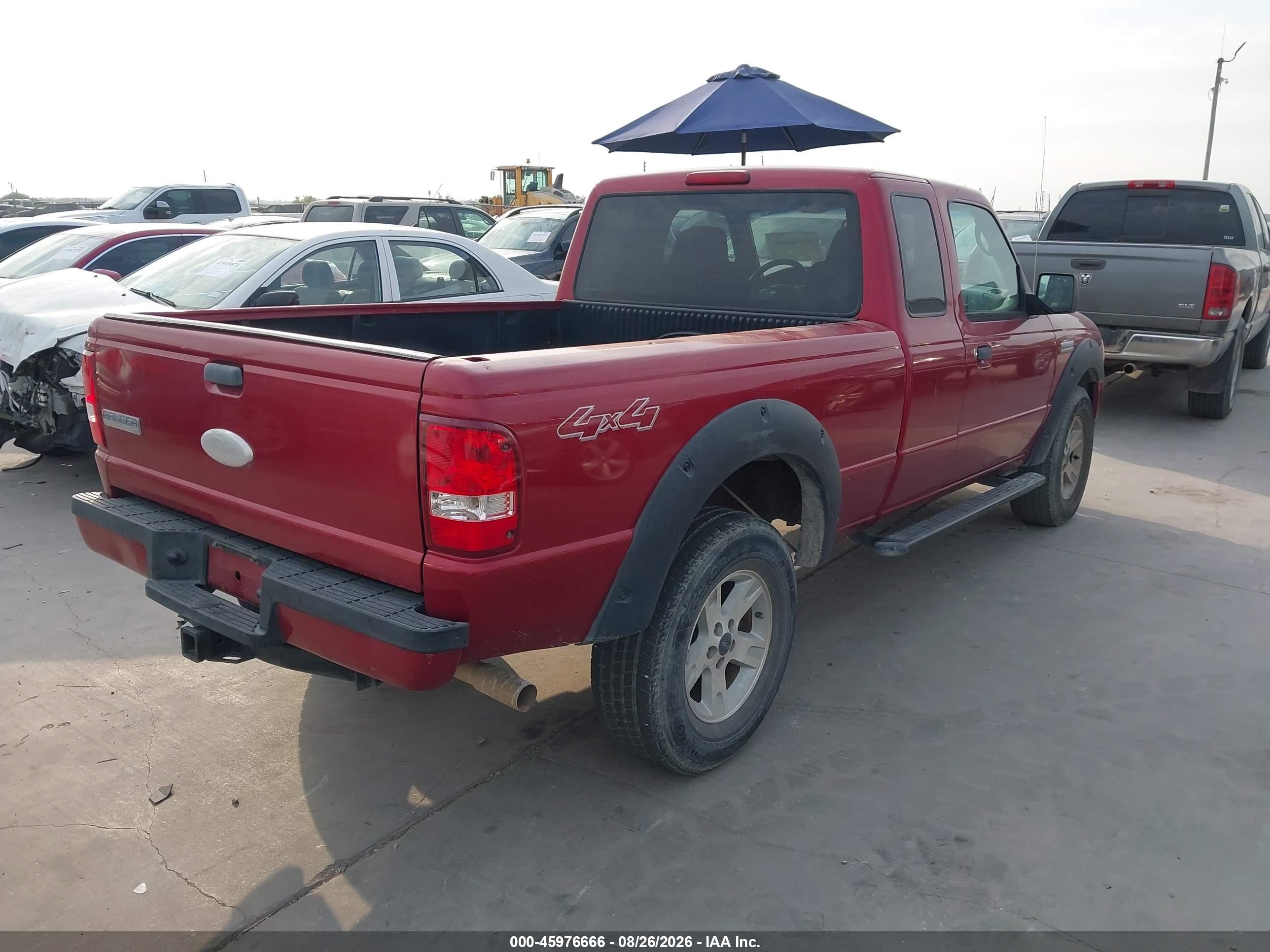 2006 Ford Ranger Fx4 Off-road/sport/xl/xlt Red vin: 1FTZR15E76PA53060