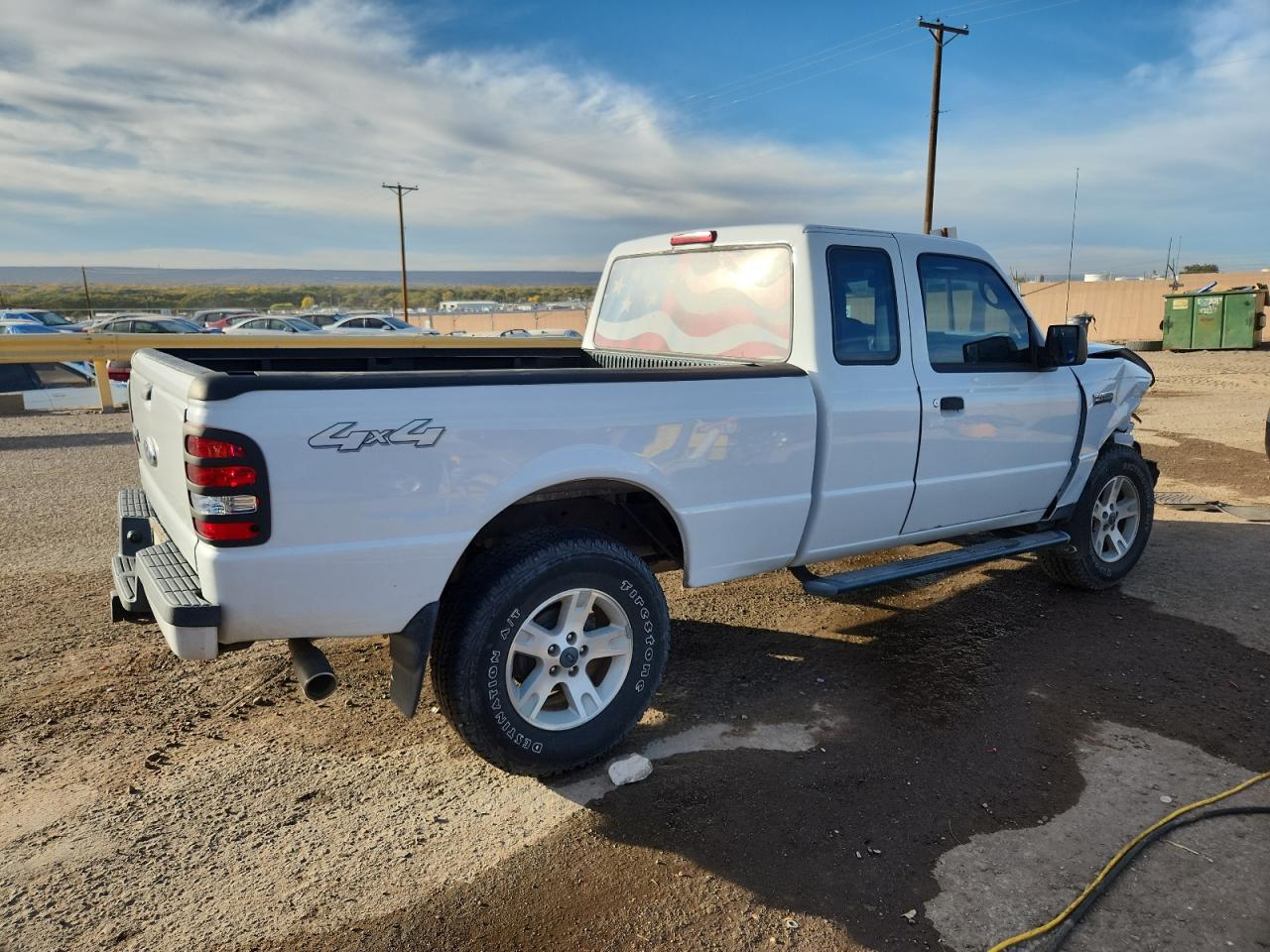 2006 Ford Ranger Super Cab White vin: 1FTZR15E76PA67007