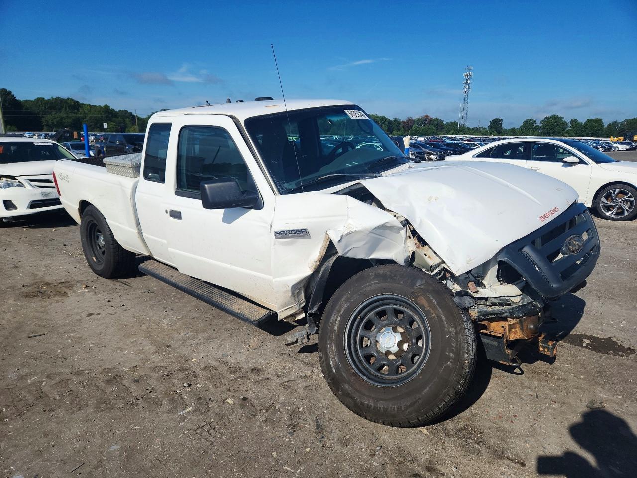 2006 Ford Ranger Super Cab Белый vin: 1FTZR15E76PA83241