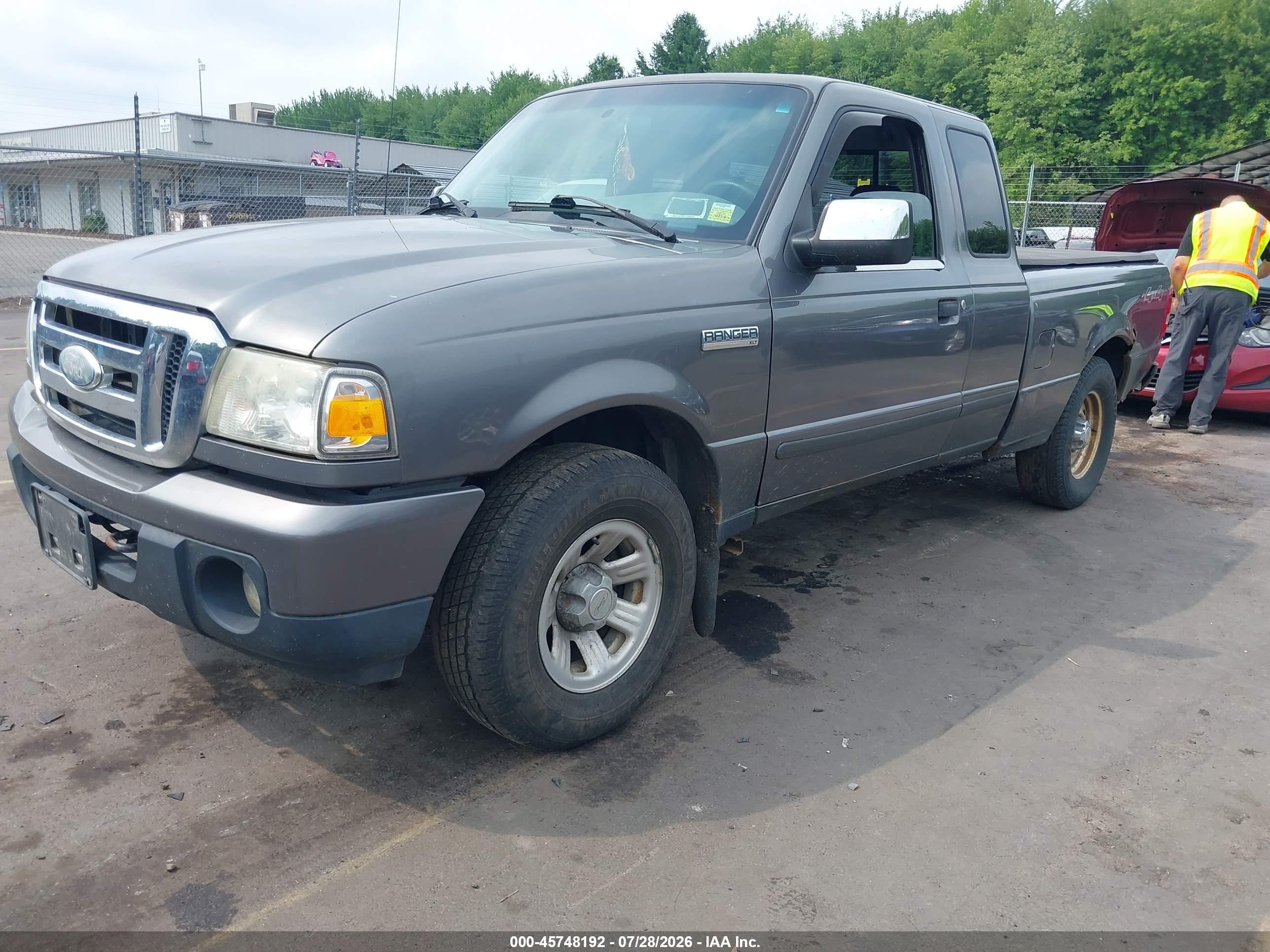 2008 Ford Ranger Fx4 Off-rd/sport/xl/xlt Gray vin: 1FTZR15E78PA58567