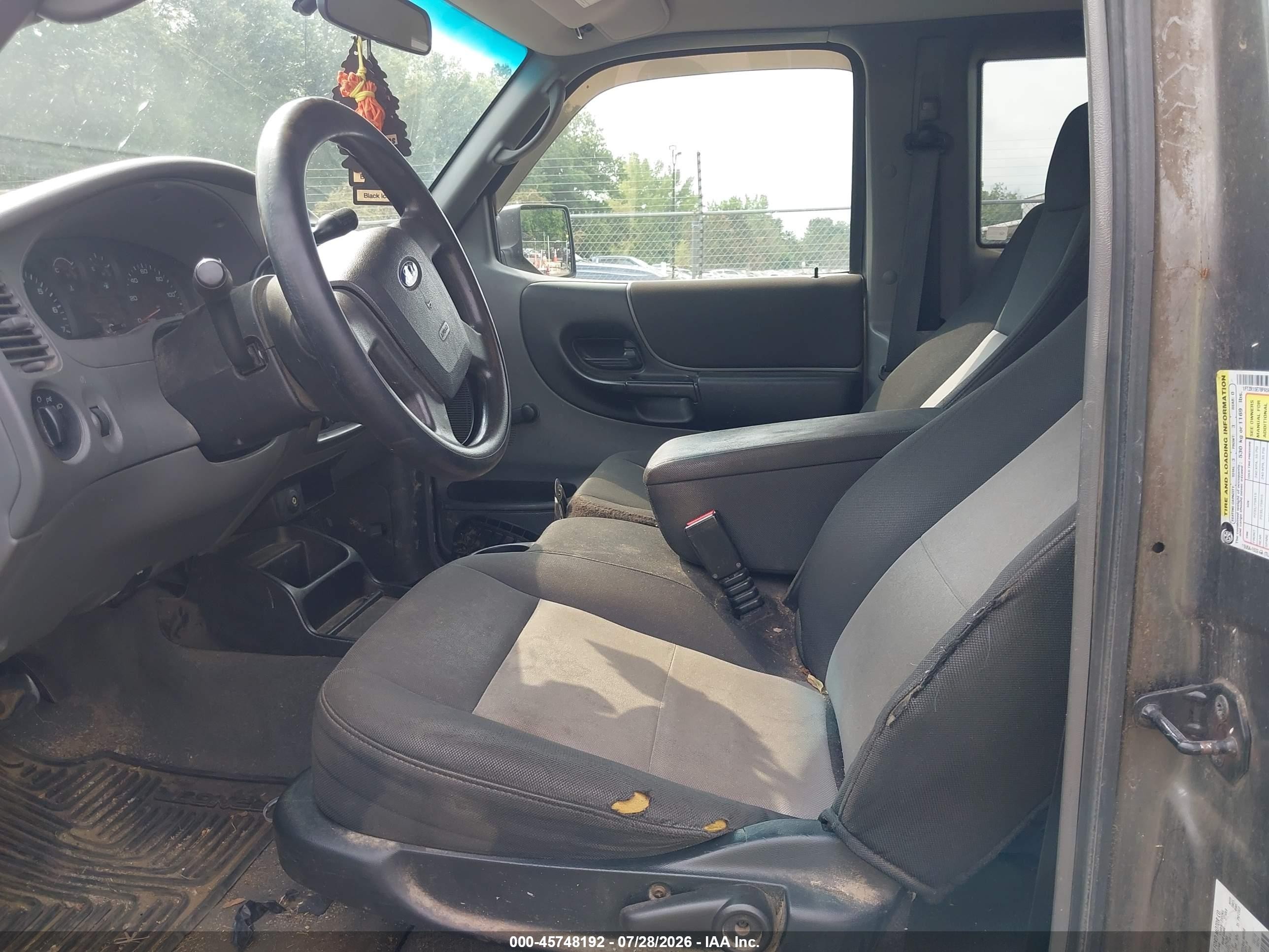 2008 Ford Ranger Fx4 Off-rd/sport/xl/xlt Gray vin: 1FTZR15E78PA58567
