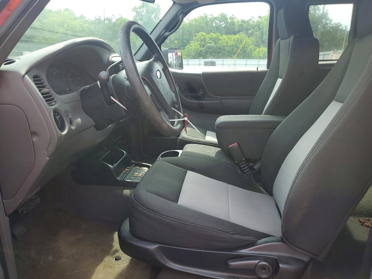 2009 Ford Ranger Super Cab Red vin: 1FTZR15E79PA07149