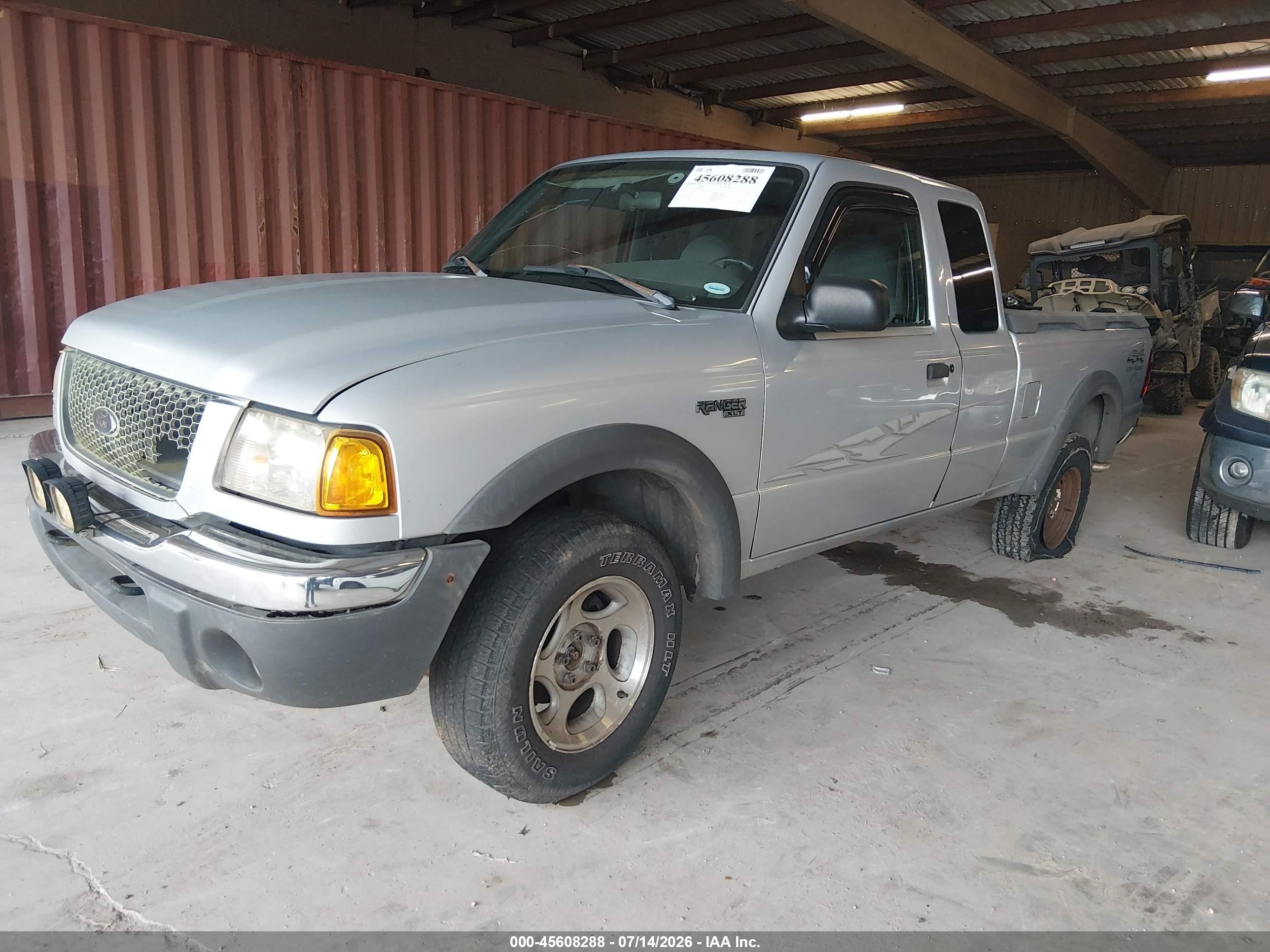 2001 Ford Ranger Edge/xlt Серебряный vin: 1FTZR15E81TA84334