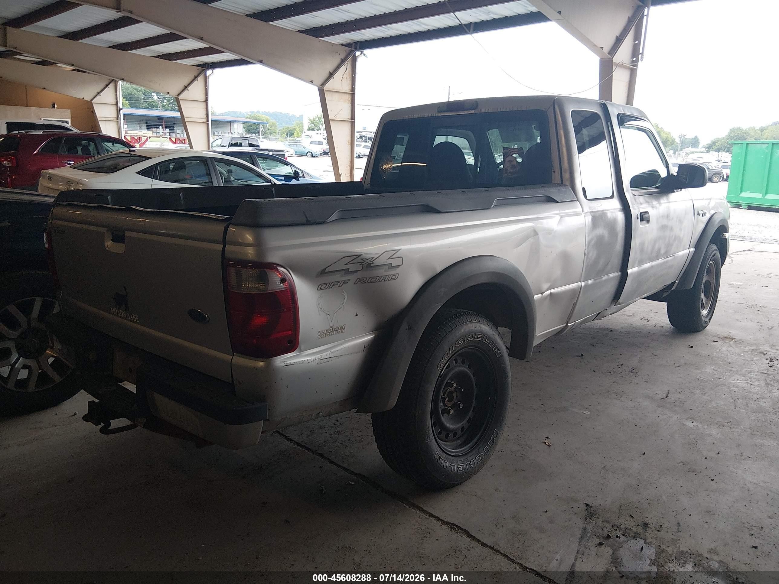 2001 Ford Ranger Edge/xlt Серебряный vin: 1FTZR15E81TA84334