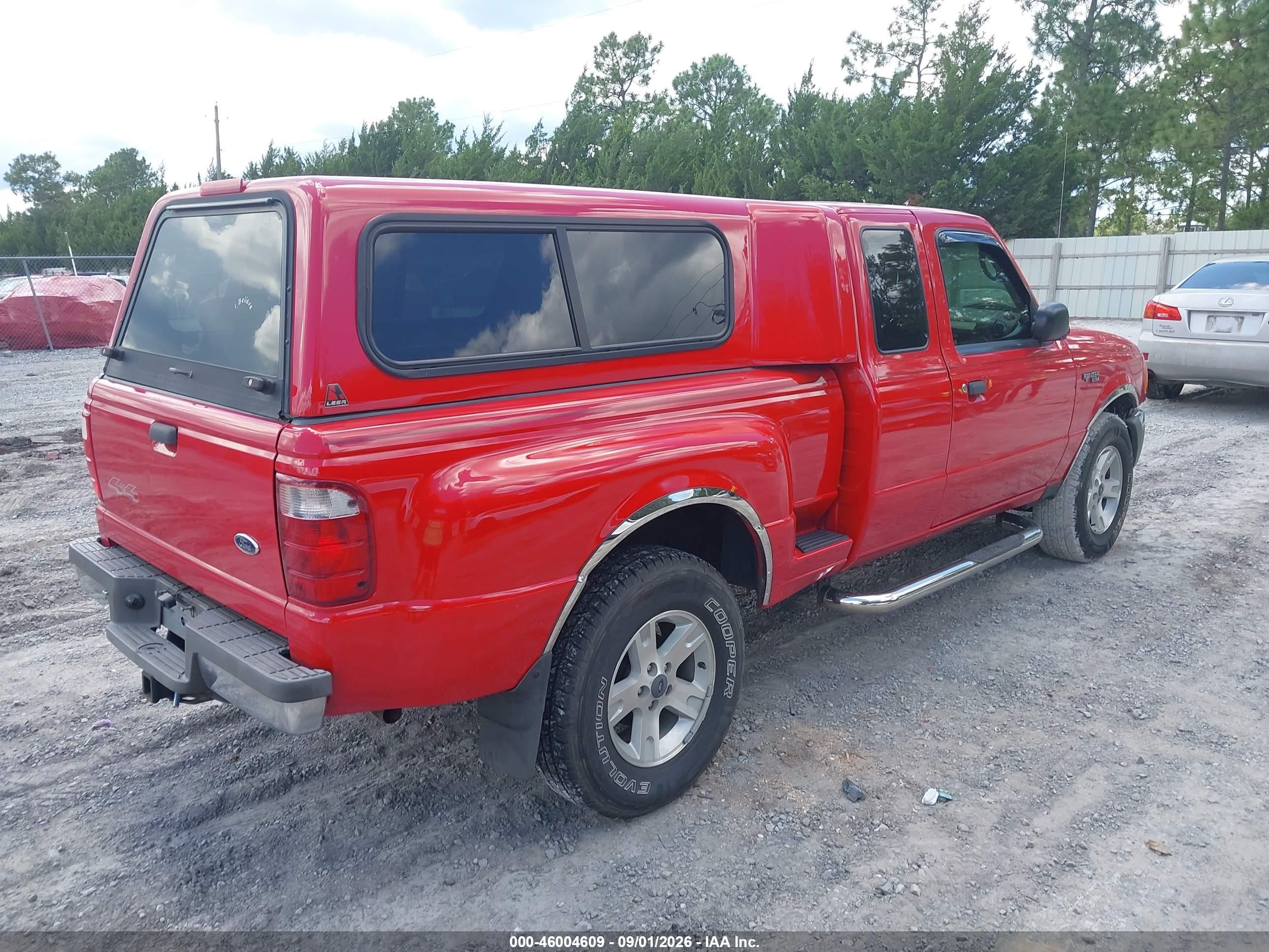 2004 Ford Ranger Xlt Красный vin: 1FTZR15E84PA72617