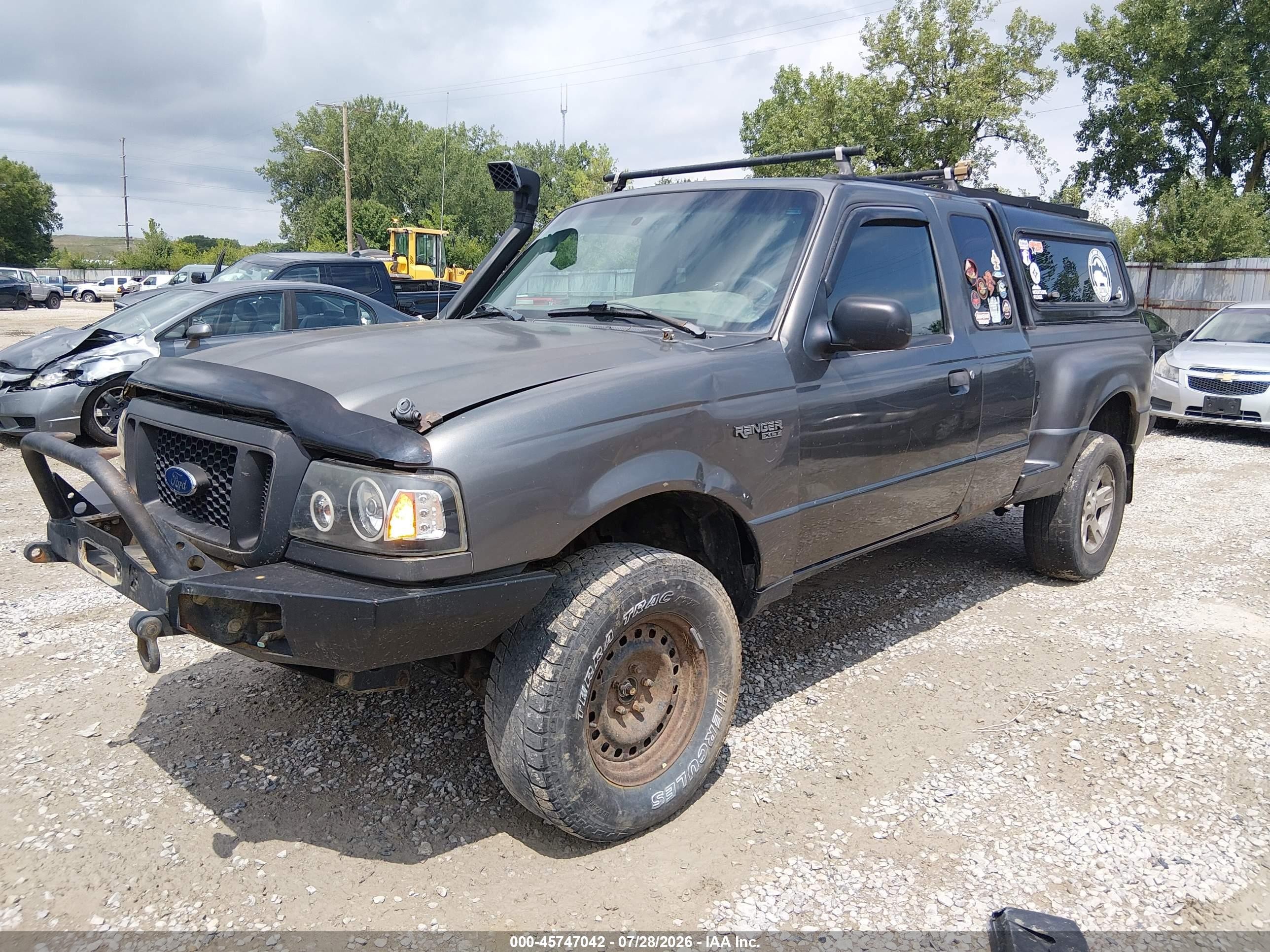 2004 Ford Ranger Xlt Серый vin: 1FTZR15E84PB60972