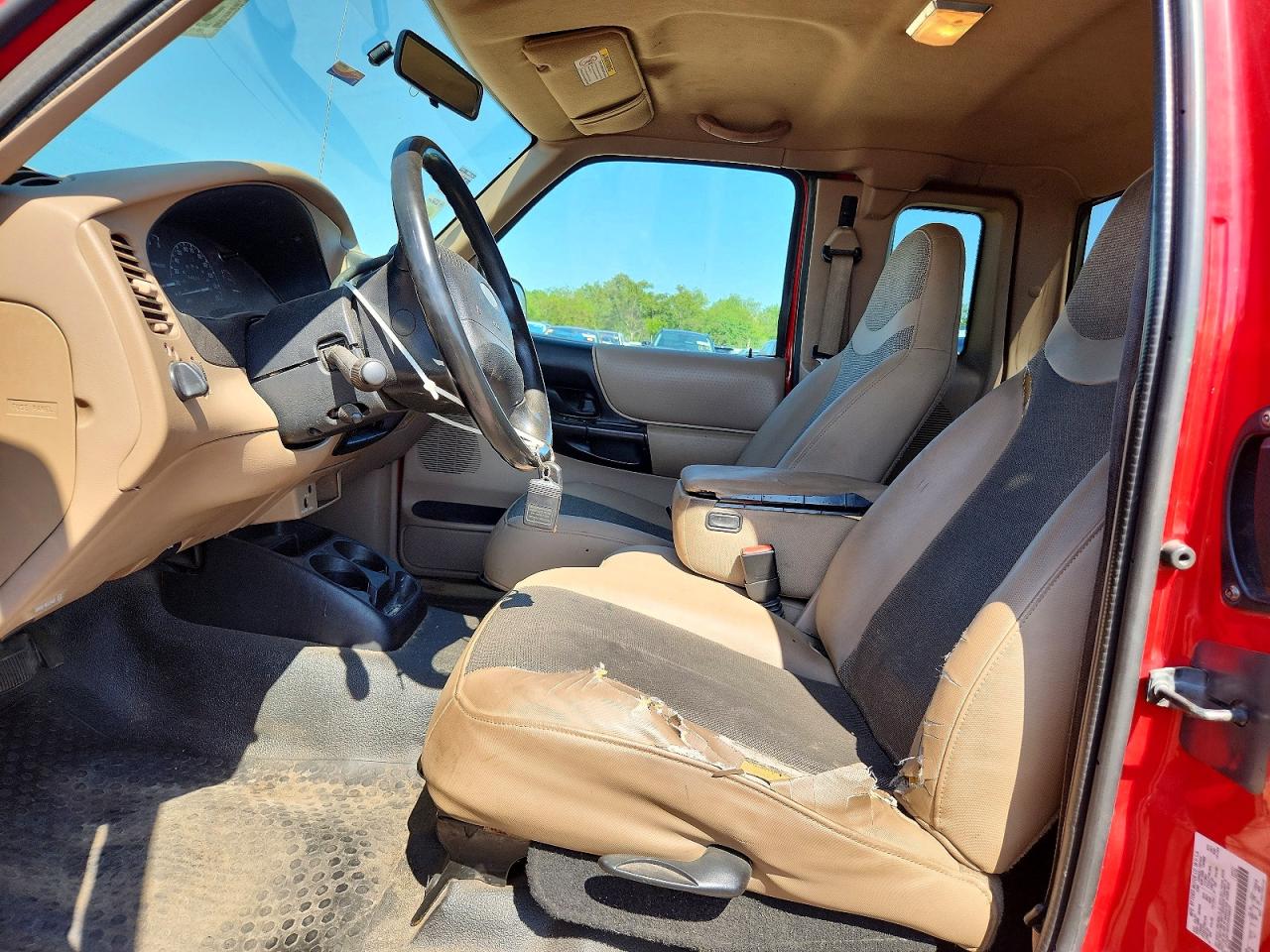 2001 Ford Ranger Super Cab Красный vin: 1FTZR15E91PA90829