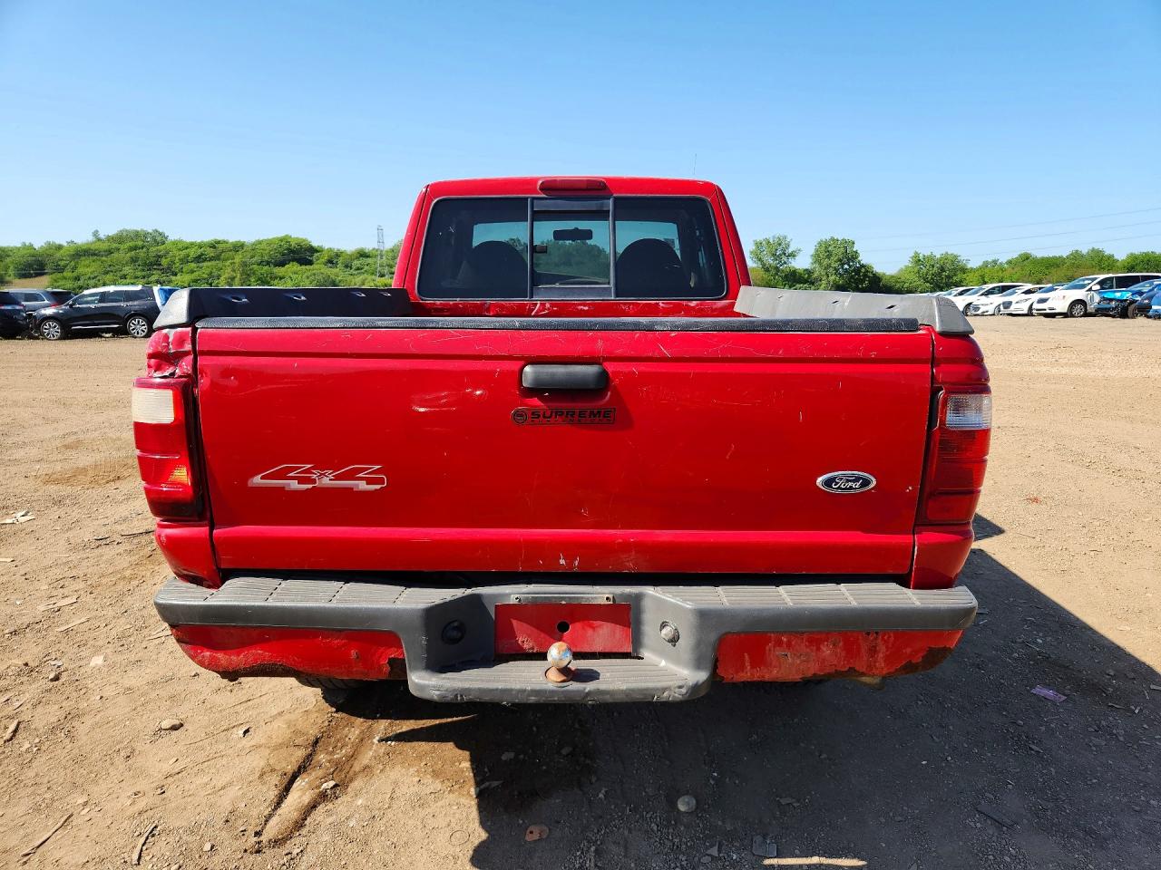 2001 Ford Ranger Super Cab Красный vin: 1FTZR15E91PA90829