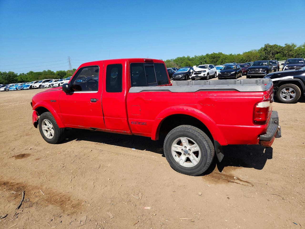 2001 Ford Ranger Super Cab Красный vin: 1FTZR15E91PA90829