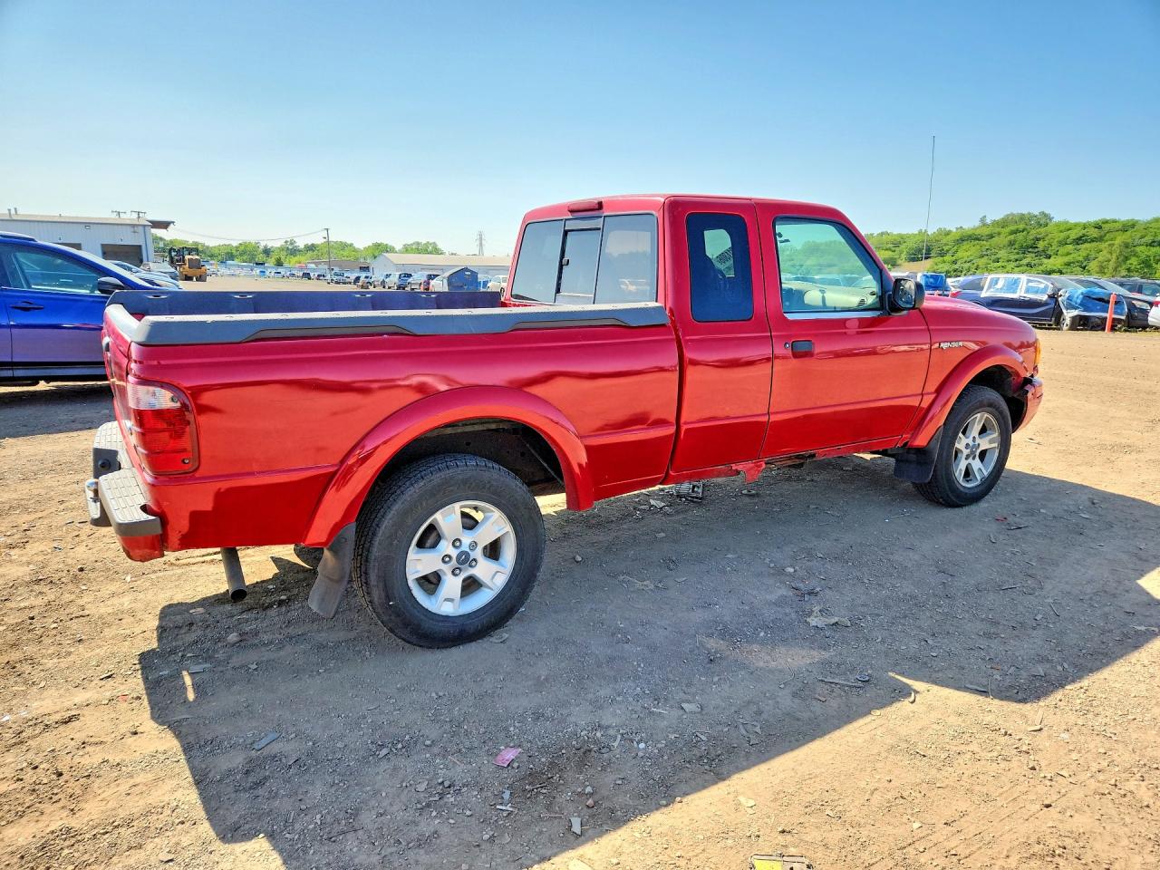 2001 Ford Ranger Super Cab Красный vin: 1FTZR15E91PA90829