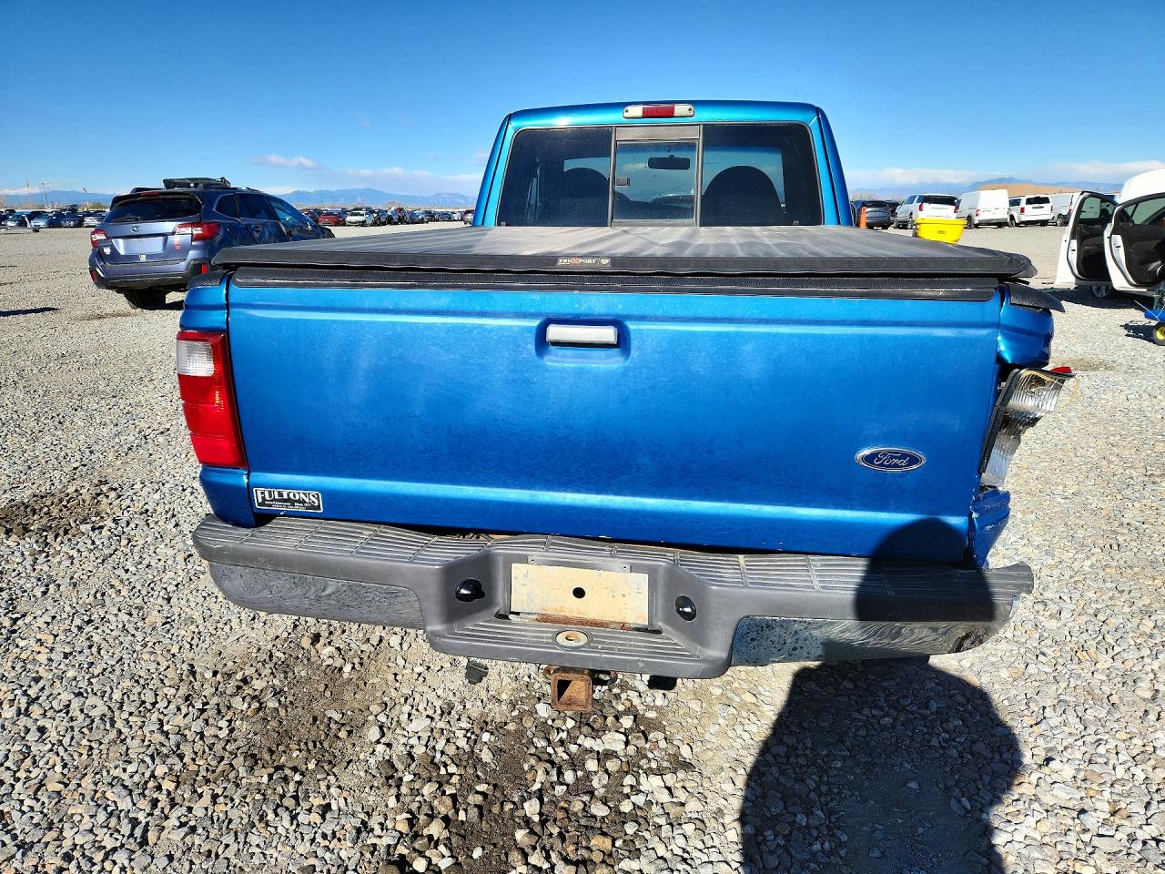 2001 Ford Ranger Super Cab Blue vin: 1FTZR15E91PA92337