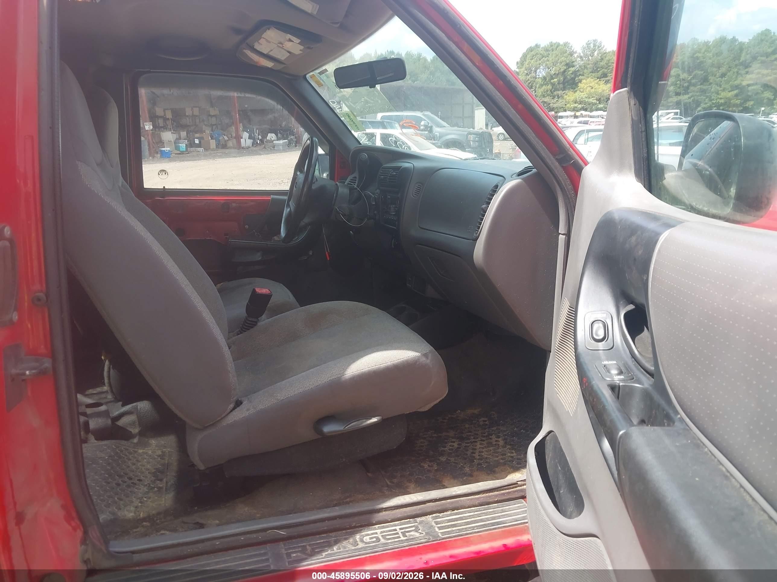 2001 Ford Ranger Edge/xlt Red vin: 1FTZR15E91TA80633