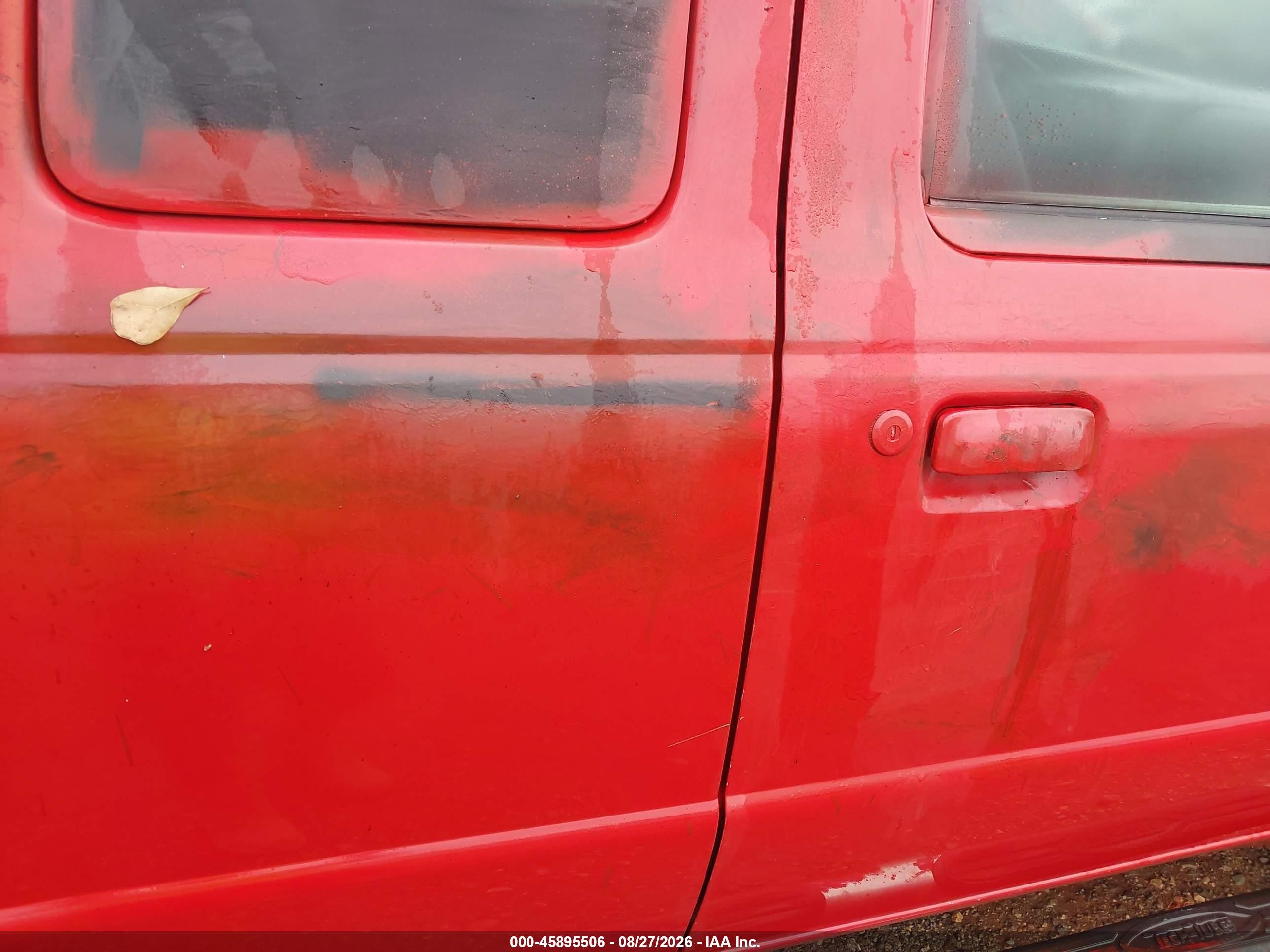 2001 Ford Ranger Edge/xlt Red vin: 1FTZR15E91TA80633