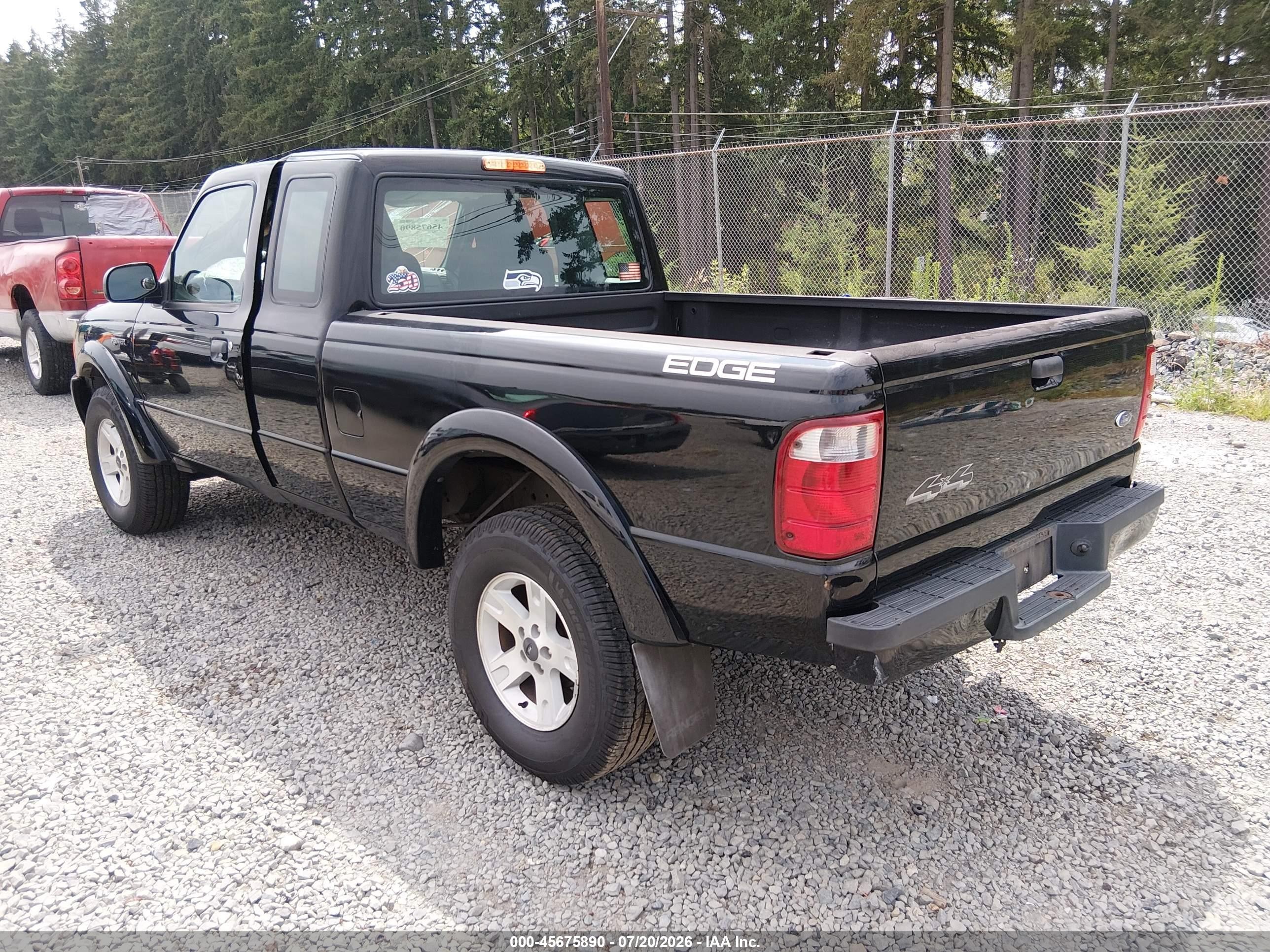 2005 Ford Ranger Edge/xl/xlt Black vin: 1FTZR15E95PA45010