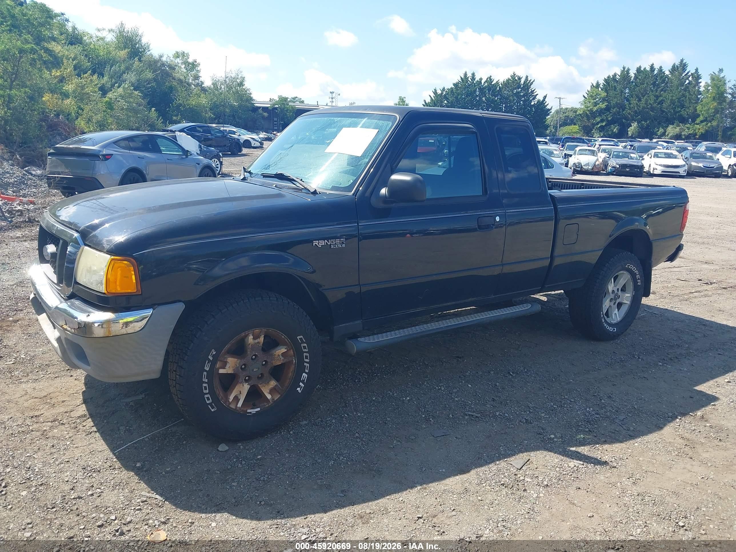 2005 Ford Ranger Edge/xl/xlt Черный vin: 1FTZR15E95PA96197
