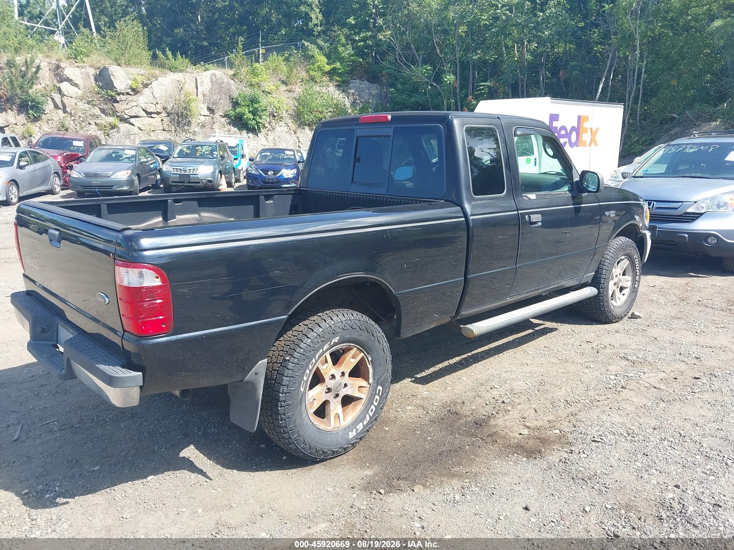 2005 Ford Ranger Edge/xl/xlt Черный vin: 1FTZR15E95PA96197