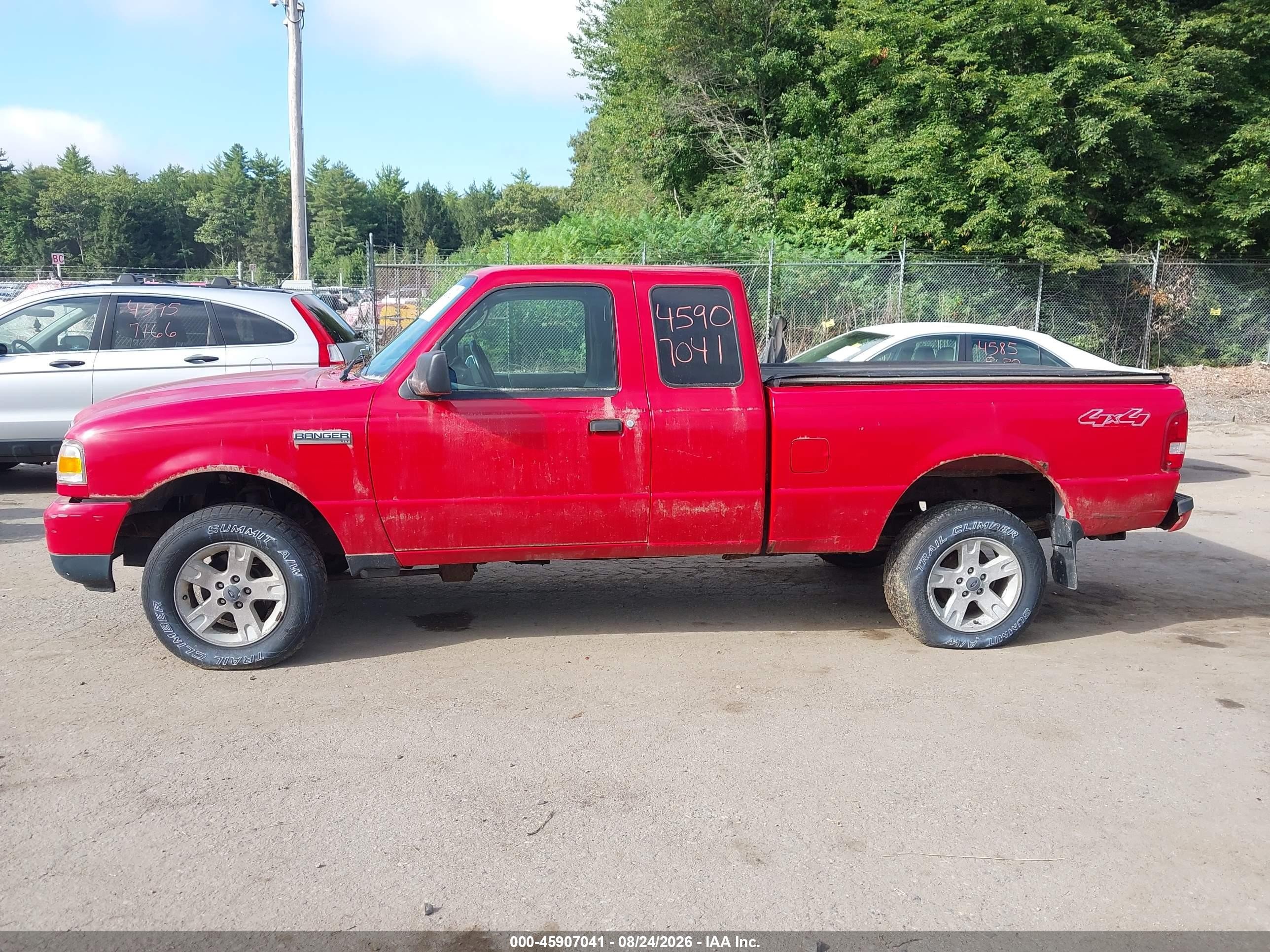 2006 Ford Ranger Fx4 Off-road/sport/xl/xlt Red vin: 1FTZR15E96PA16625