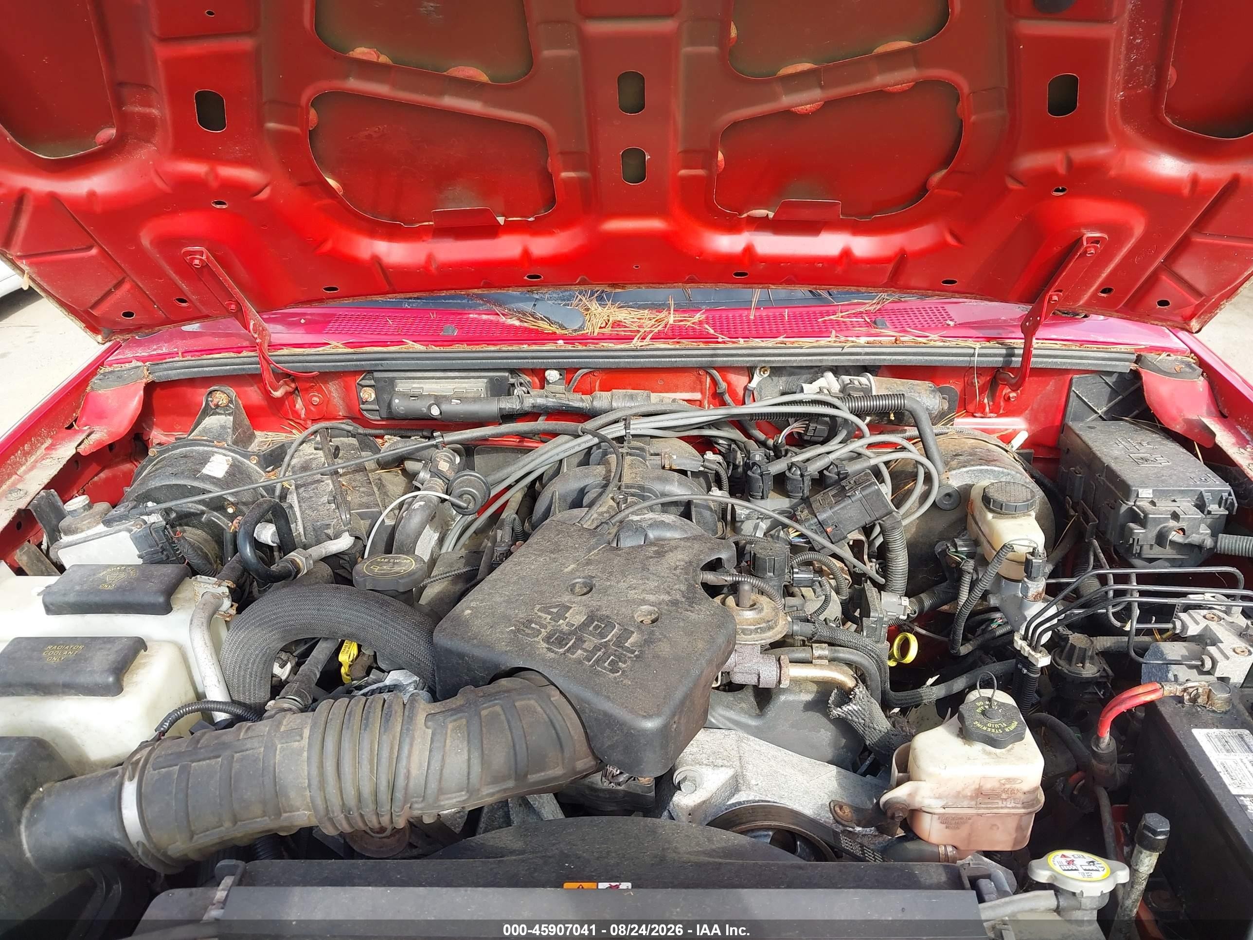 2006 Ford Ranger Fx4 Off-road/sport/xl/xlt Red vin: 1FTZR15E96PA16625