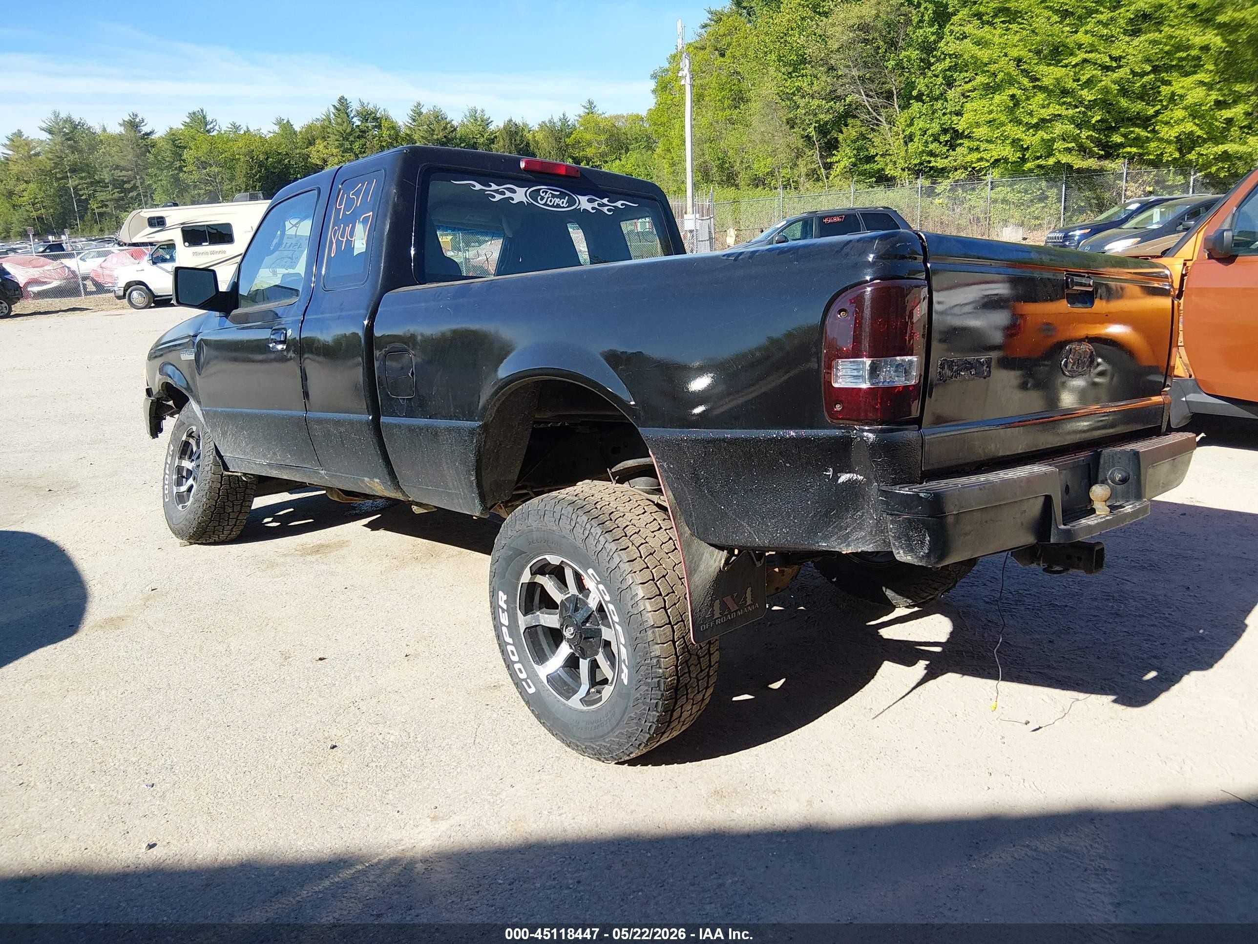 2006 Ford Ranger Fx4 Off-road/sport/xl/xlt Black vin: 1FTZR15E96PA36325
