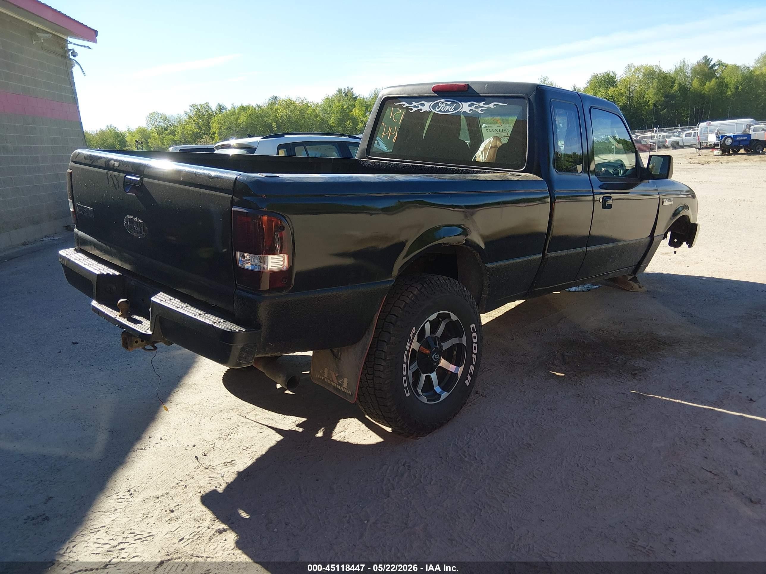 2006 Ford Ranger Fx4 Off-road/sport/xl/xlt Black vin: 1FTZR15E96PA36325