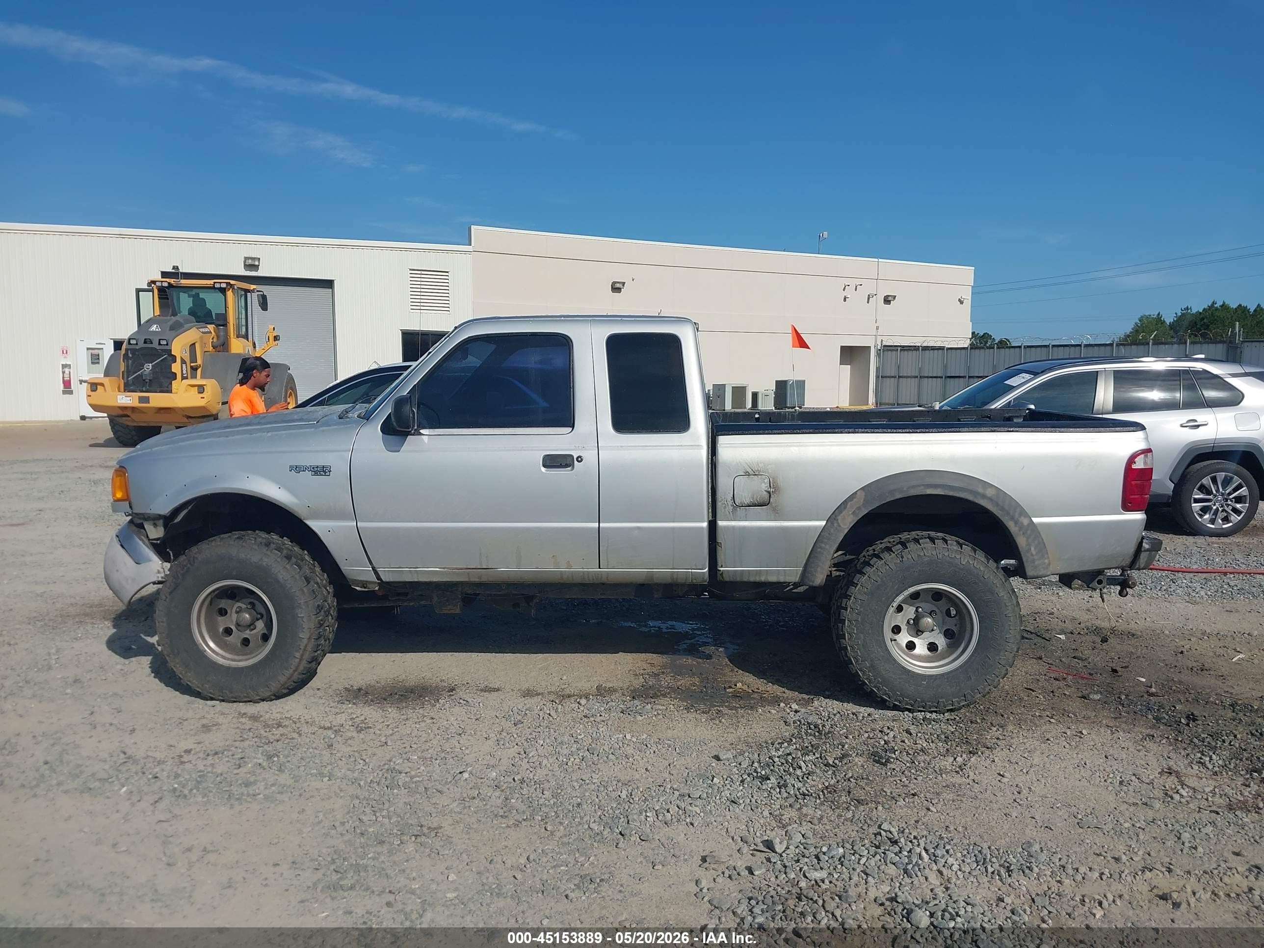 2001 Ford Ranger Edge/xlt Silver vin: 1FTZR15EX1PA26332