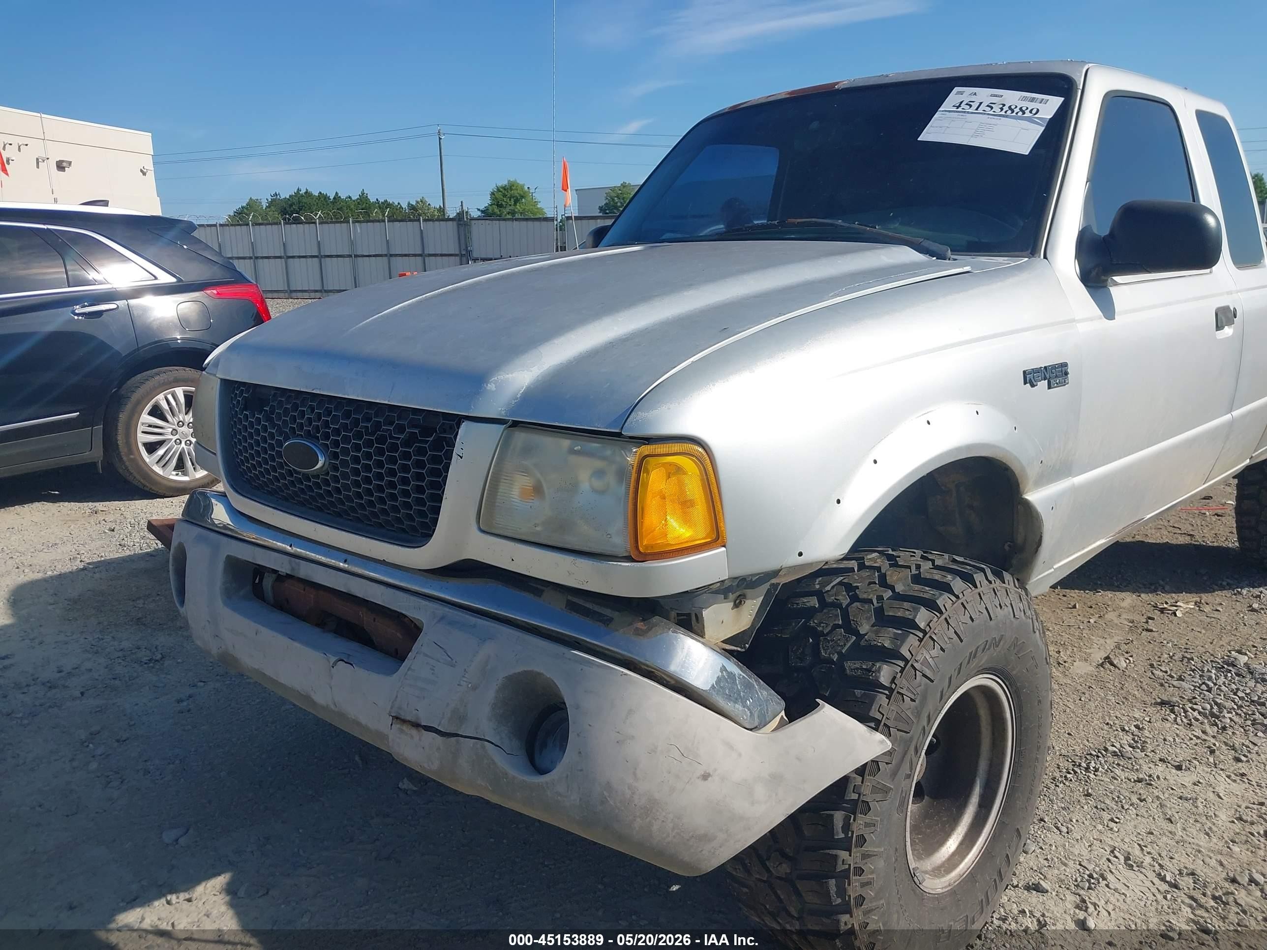 2001 Ford Ranger Edge/xlt Silver vin: 1FTZR15EX1PA26332