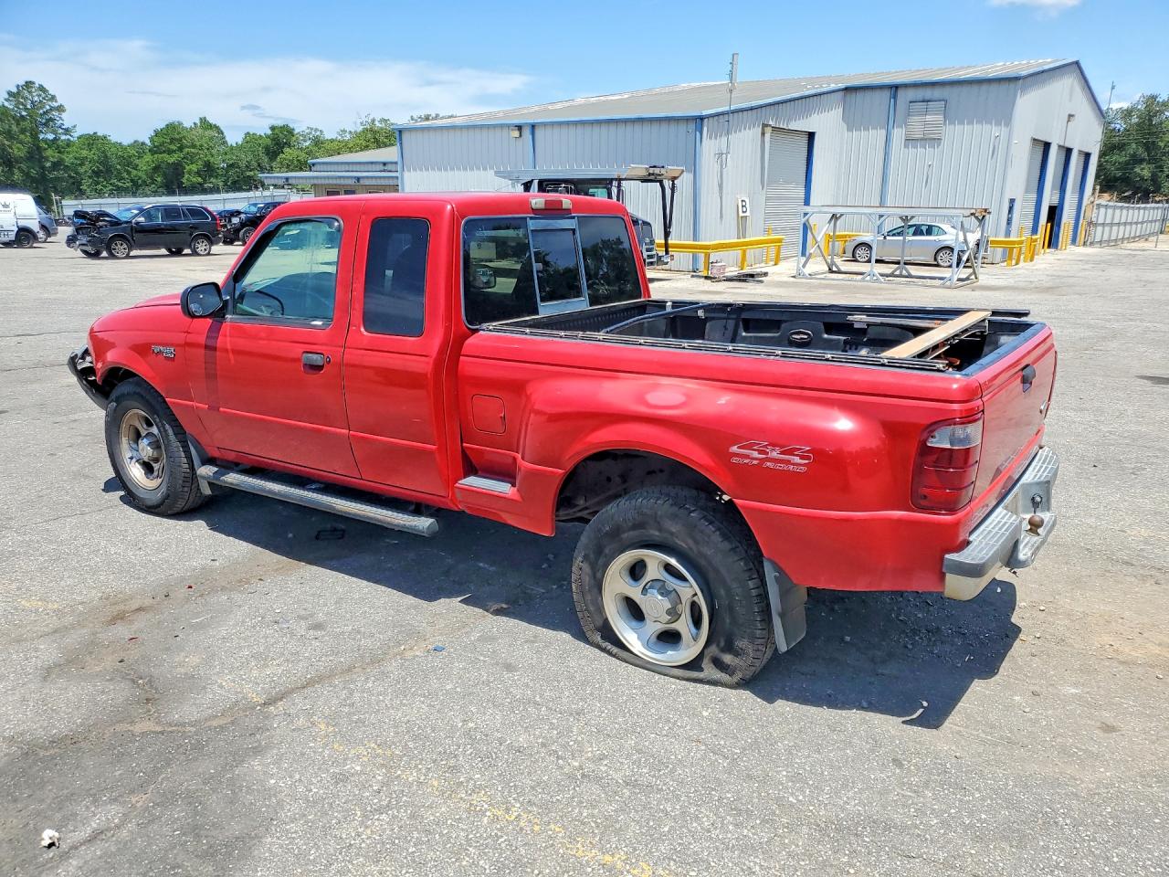 2001 Ford Ranger Super Cab Красный vin: 1FTZR15EX1PA55717