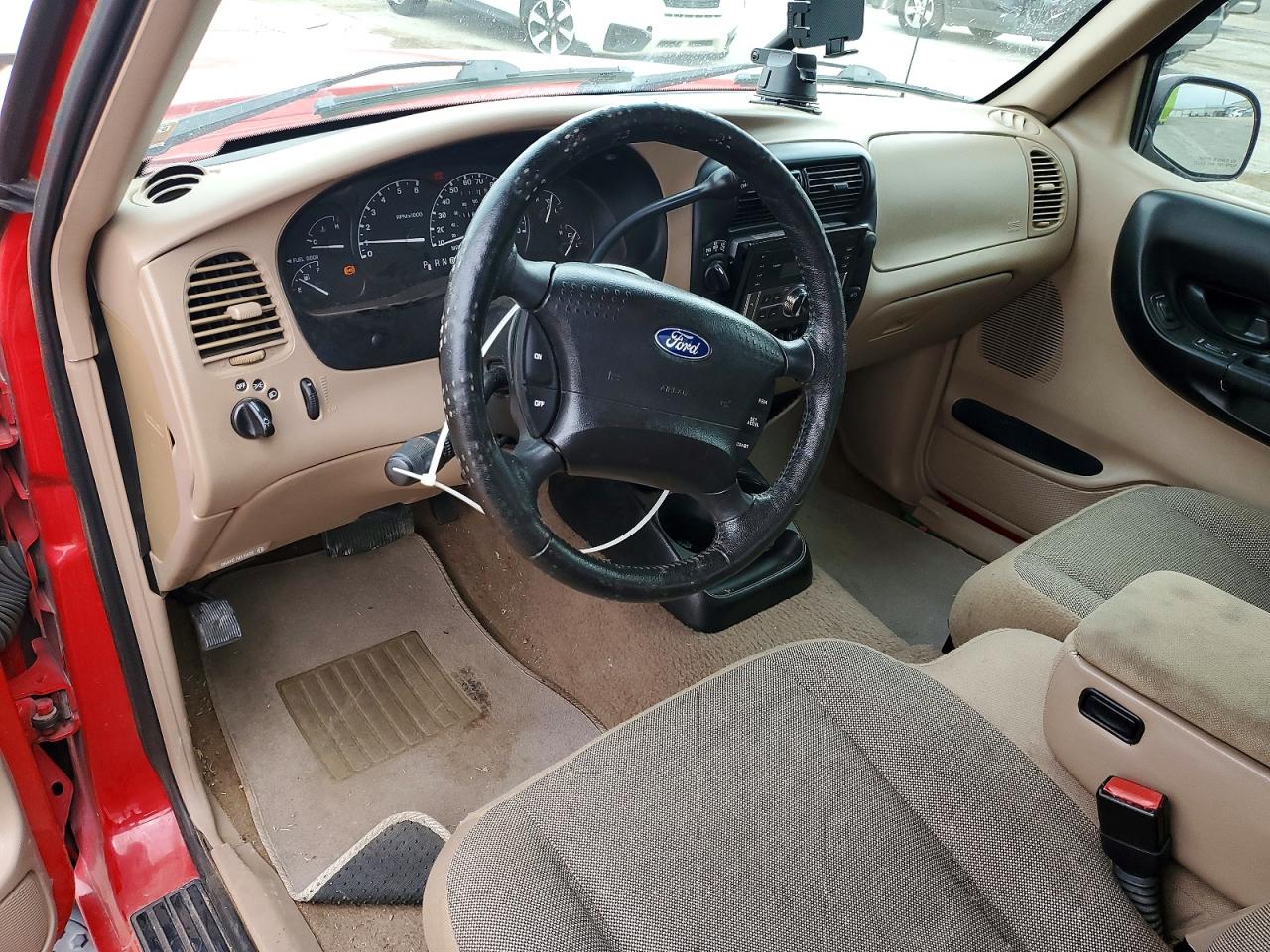 2001 Ford Ranger Super Cab Красный vin: 1FTZR15EX1PA69536