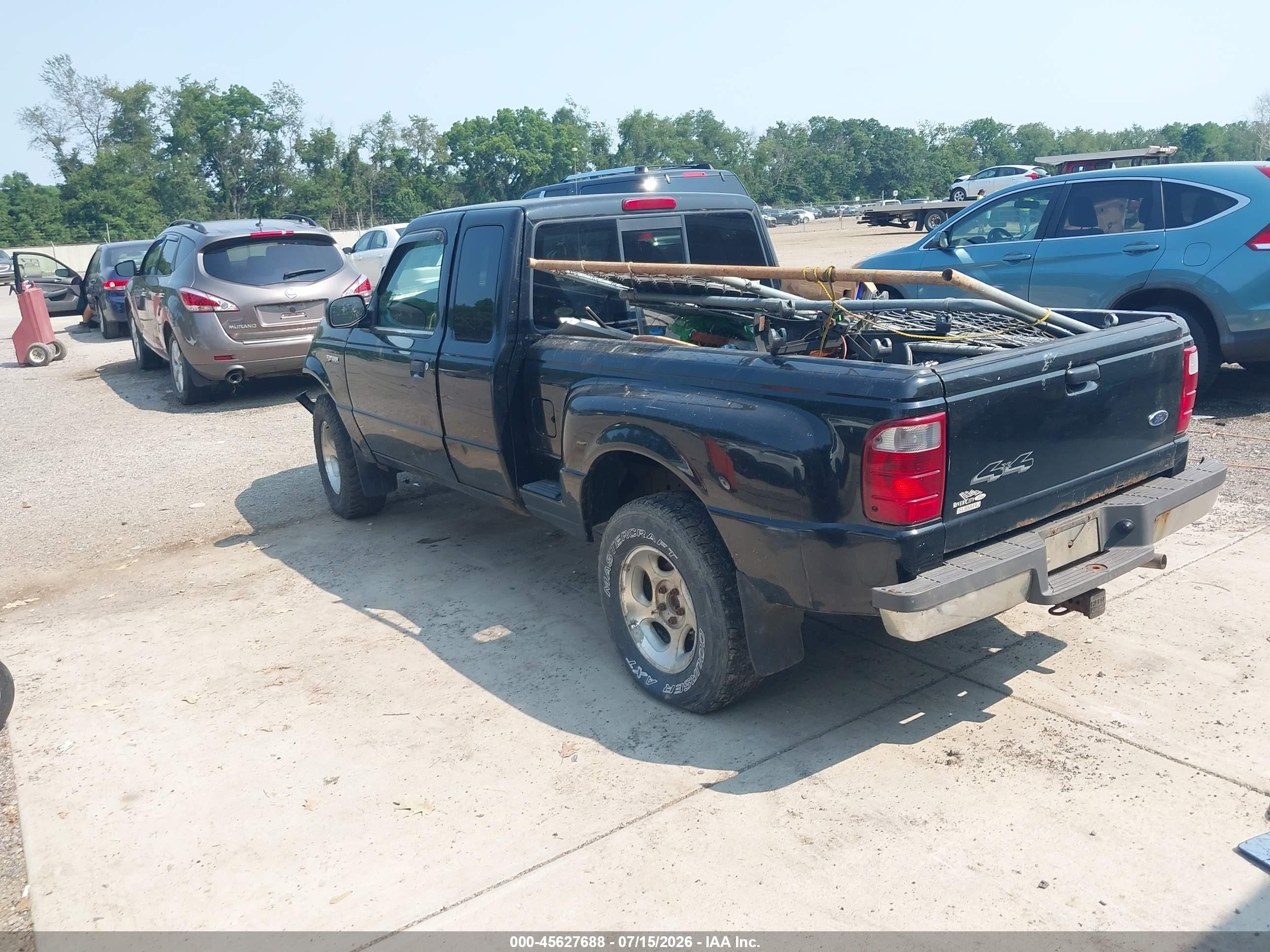 2001 Ford Ranger Edge/xlt Черный vin: 1FTZR15EX1PB55543