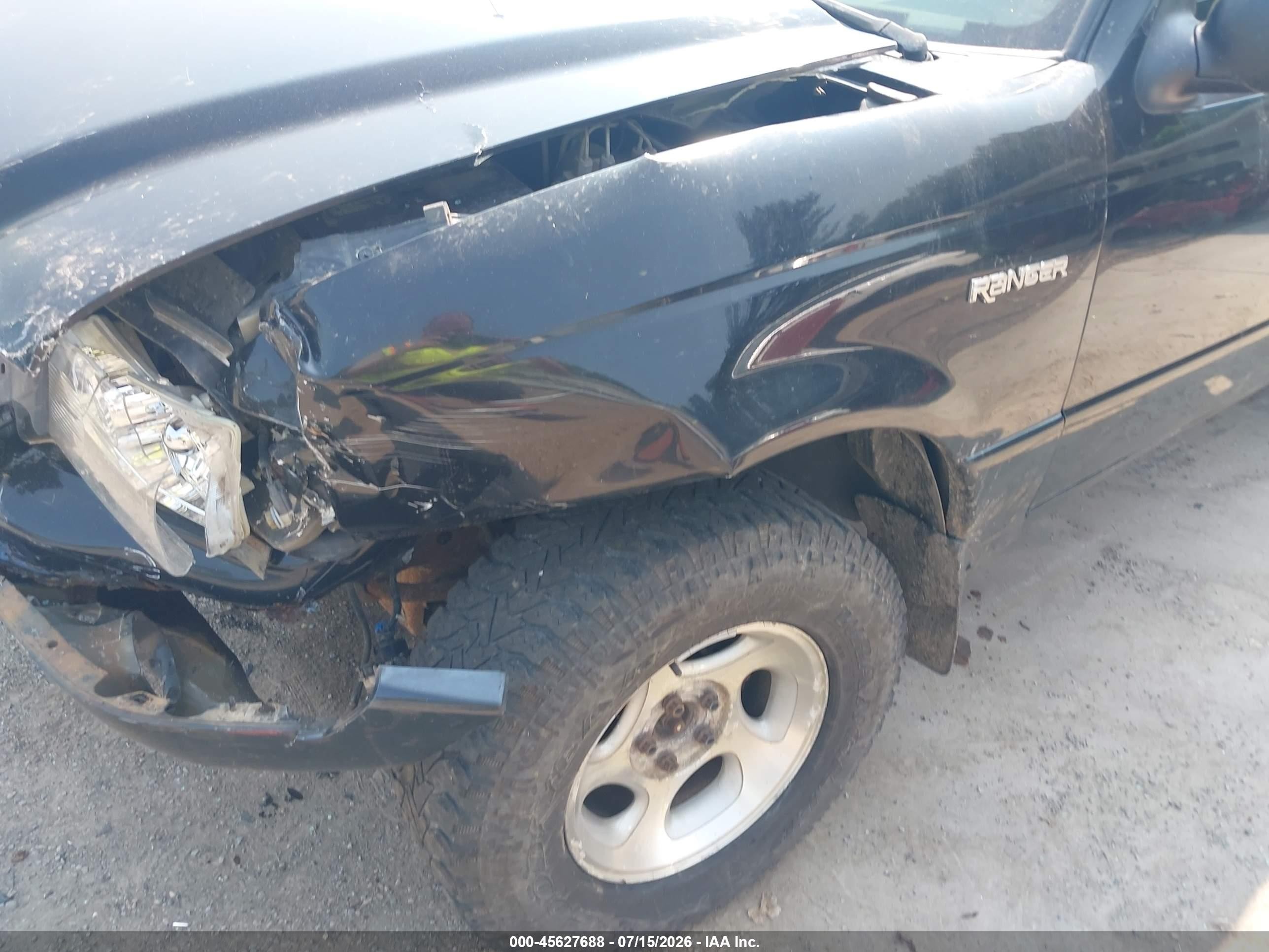 2001 Ford Ranger Edge/xlt Черный vin: 1FTZR15EX1PB55543