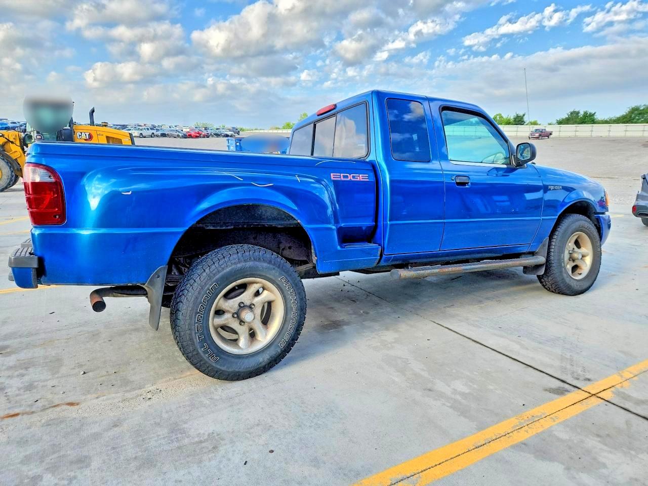 2001 Ford Ranger Super Cab Blue vin: 1FTZR15EX1TA31778