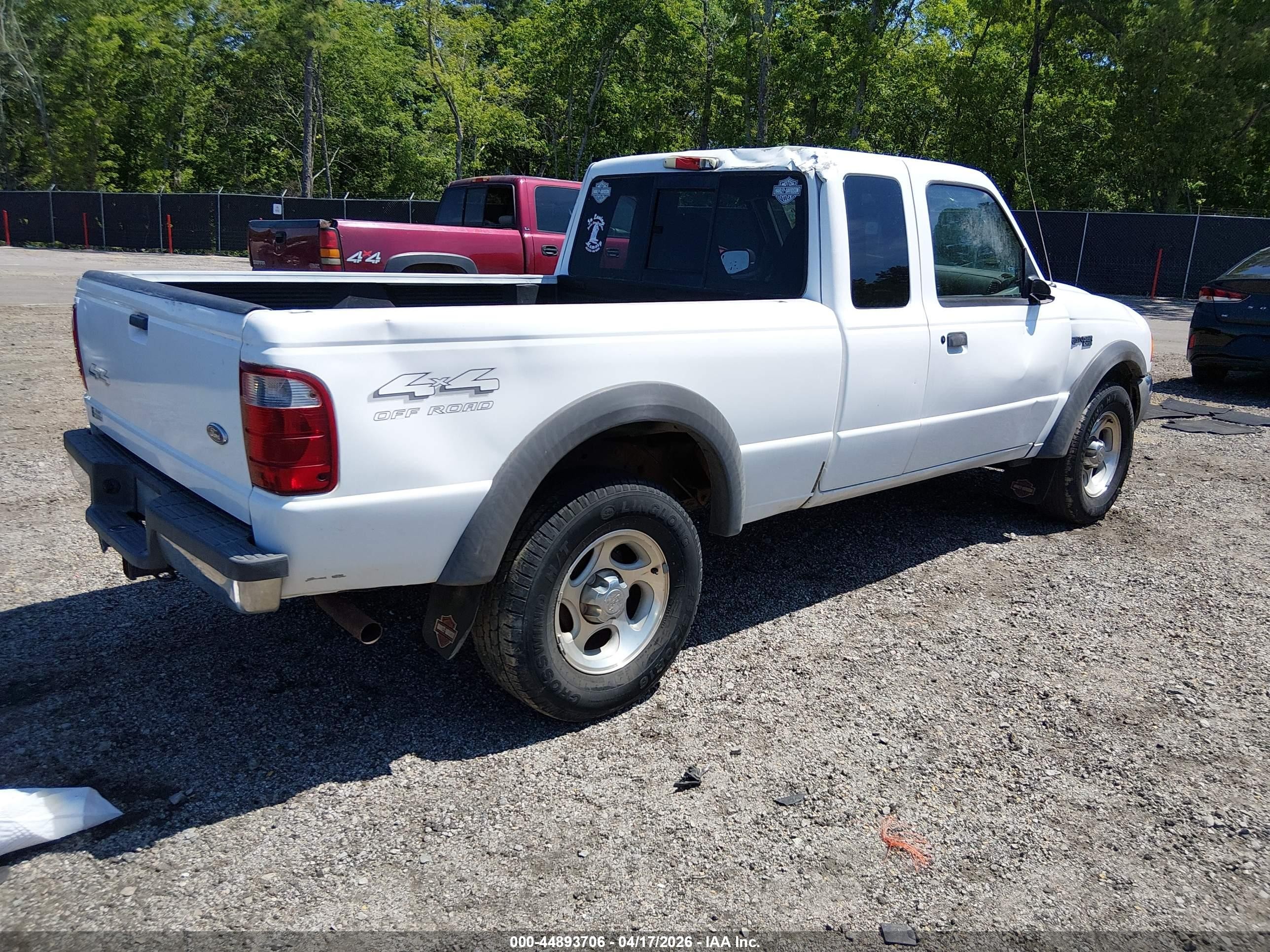 2001 Ford Ranger Edge/xlt White vin: 1FTZR15EX1TA74050