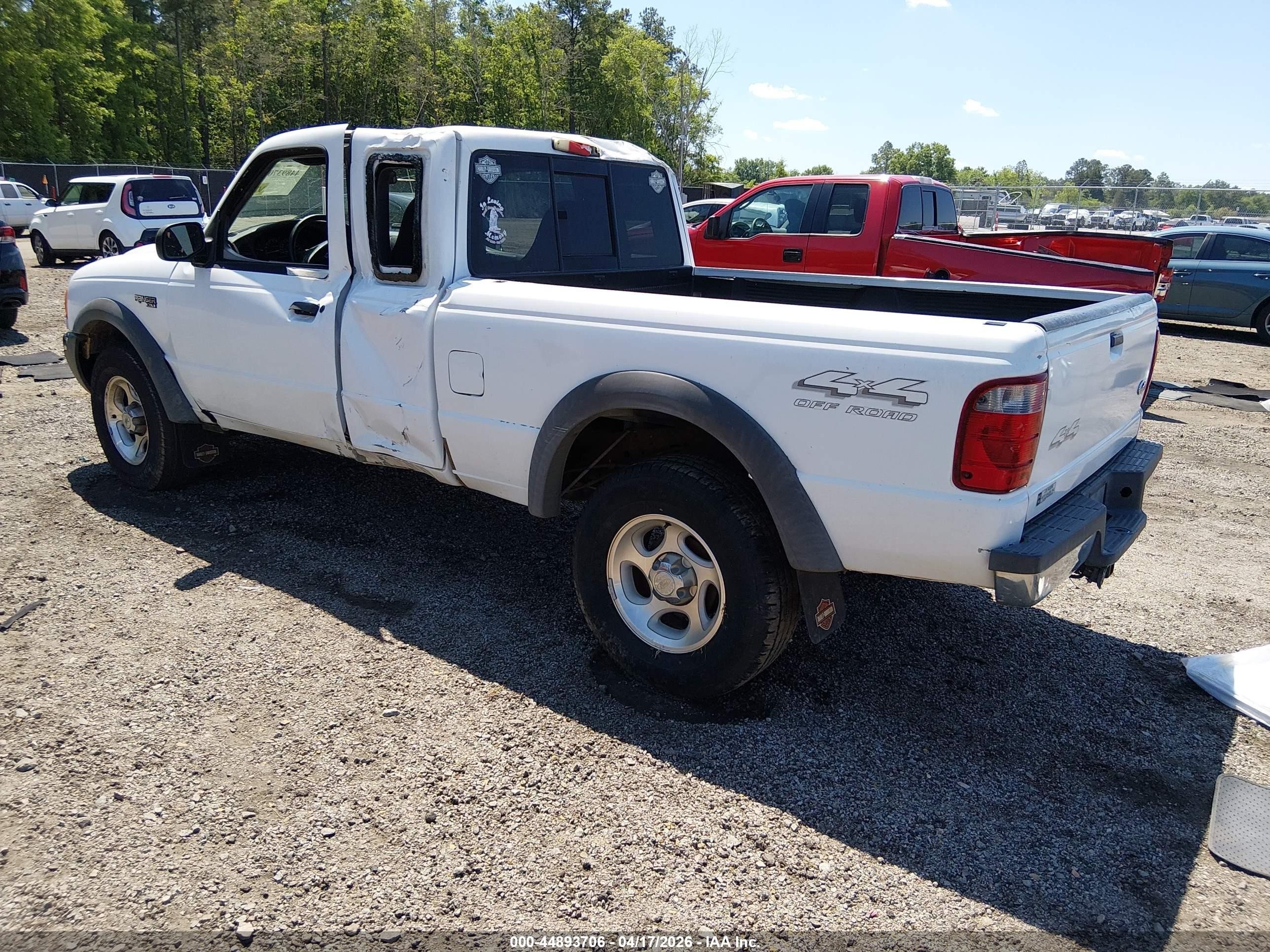 2001 Ford Ranger Edge/xlt White vin: 1FTZR15EX1TA74050