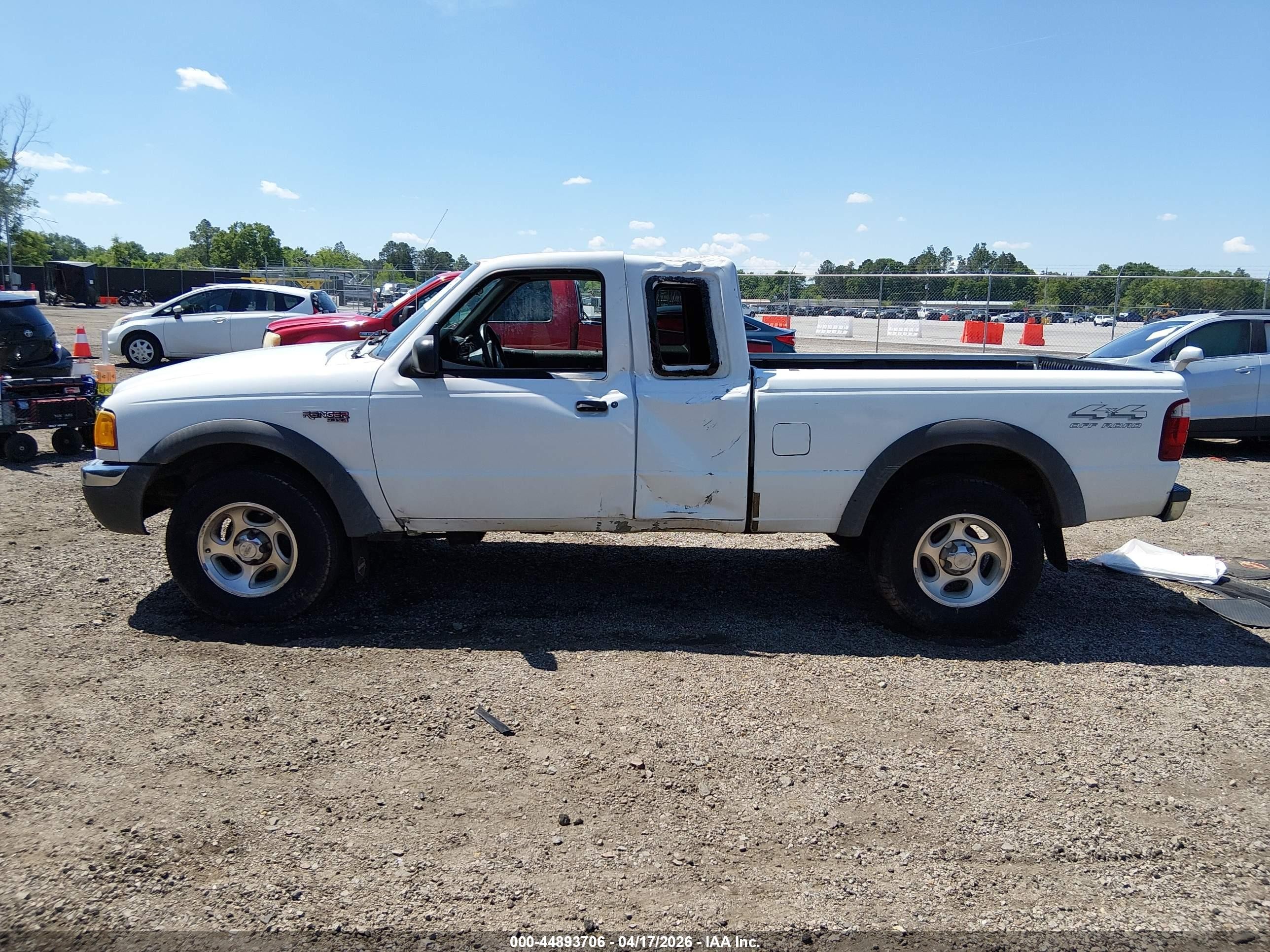 2001 Ford Ranger Edge/xlt White vin: 1FTZR15EX1TA74050