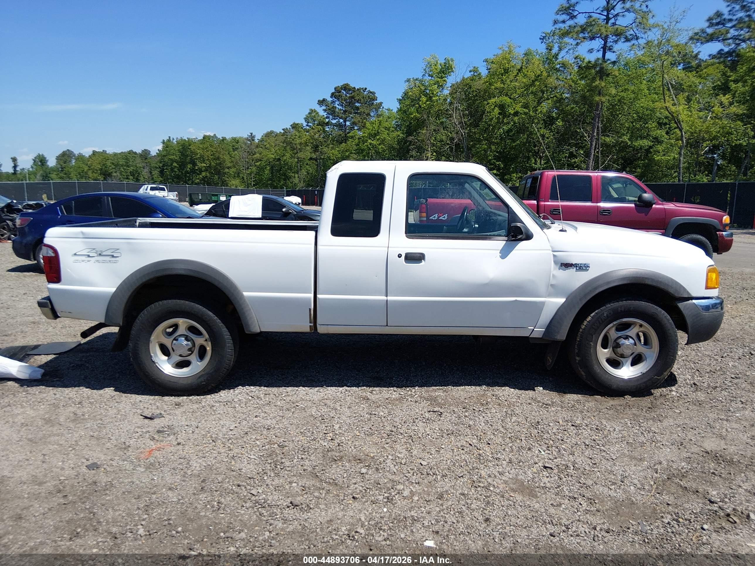 2001 Ford Ranger Edge/xlt White vin: 1FTZR15EX1TA74050