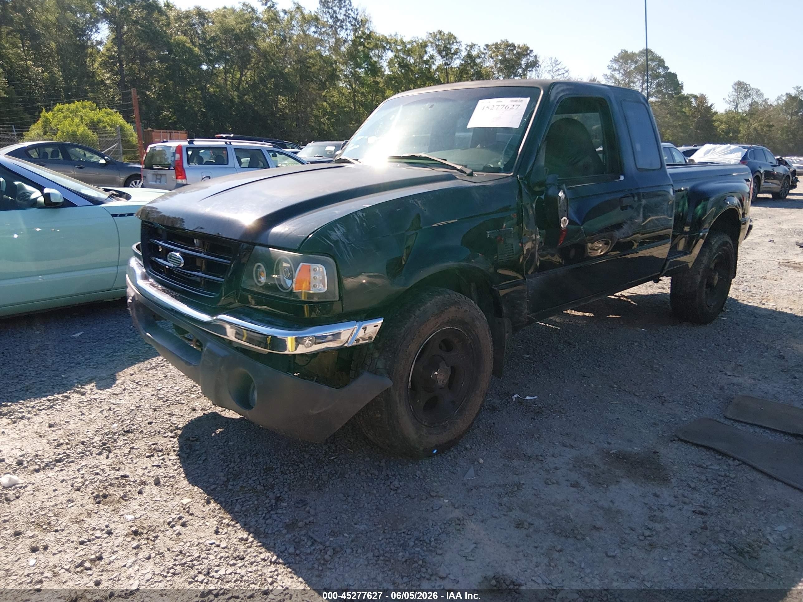 2002 Ford Ranger Xlt Black vin: 1FTZR15EX2TA58593