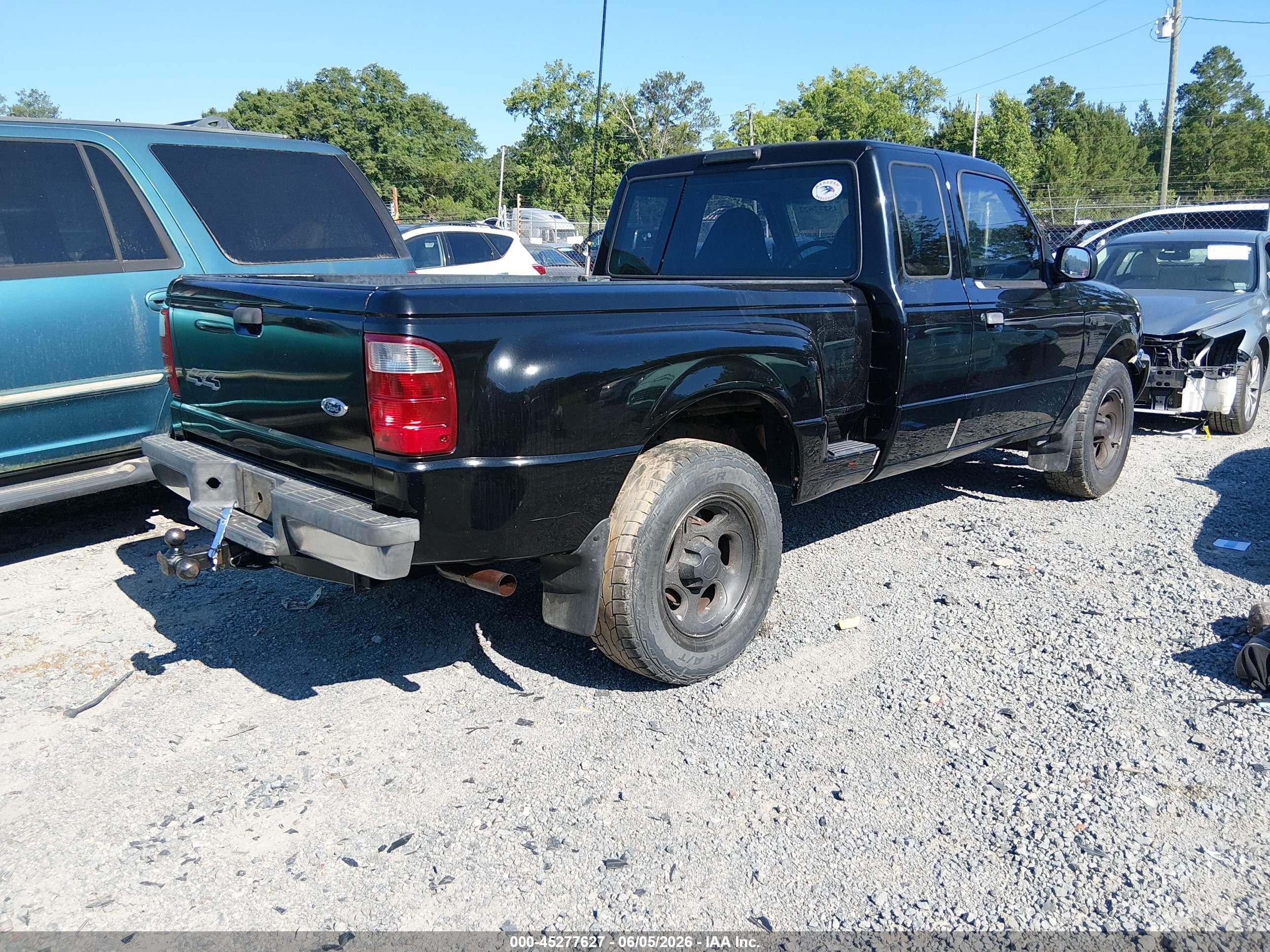 2002 Ford Ranger Xlt Black vin: 1FTZR15EX2TA58593