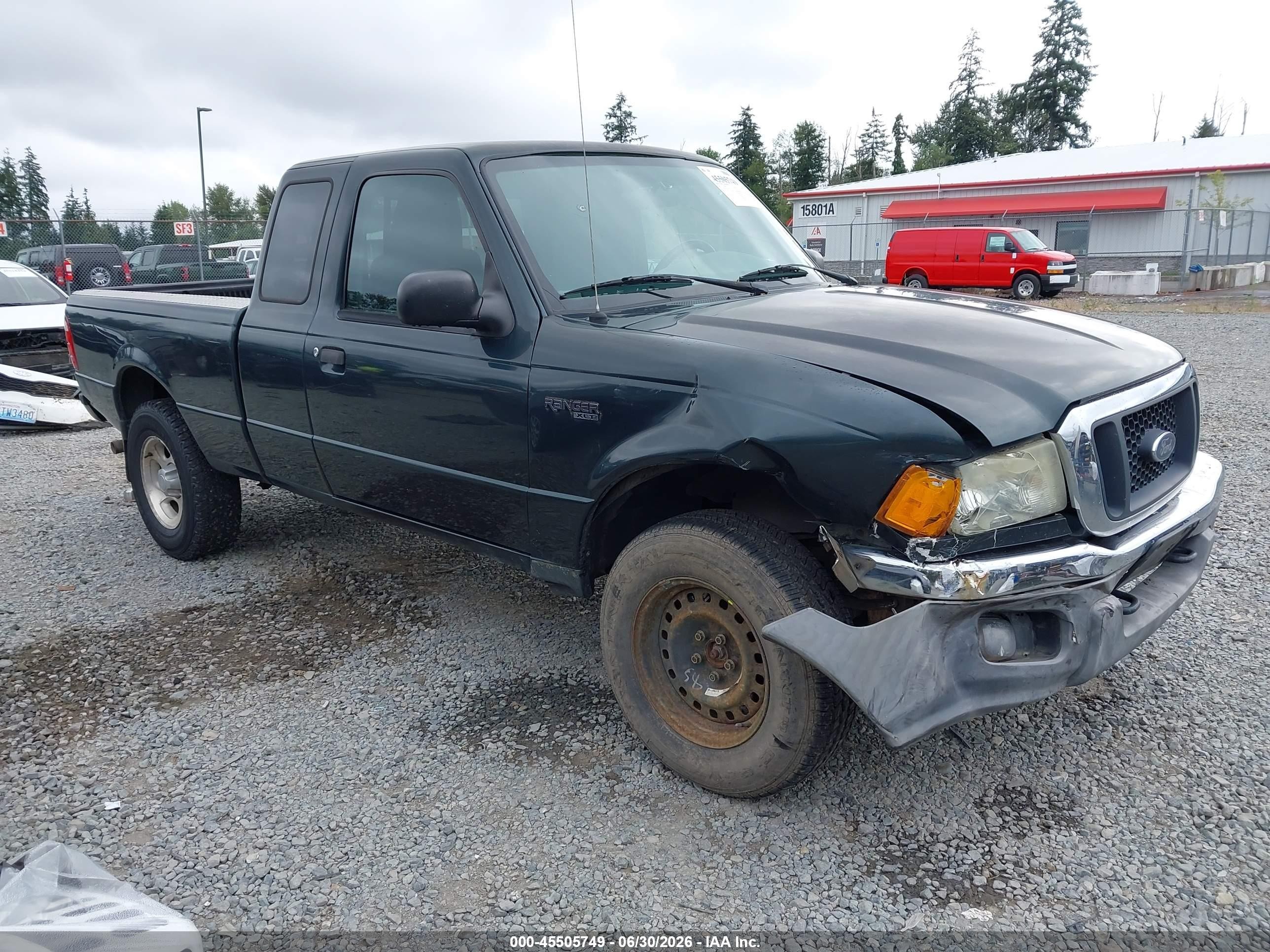 2004 Ford Ranger Xlt Gray vin: 1FTZR15EX4PA33494